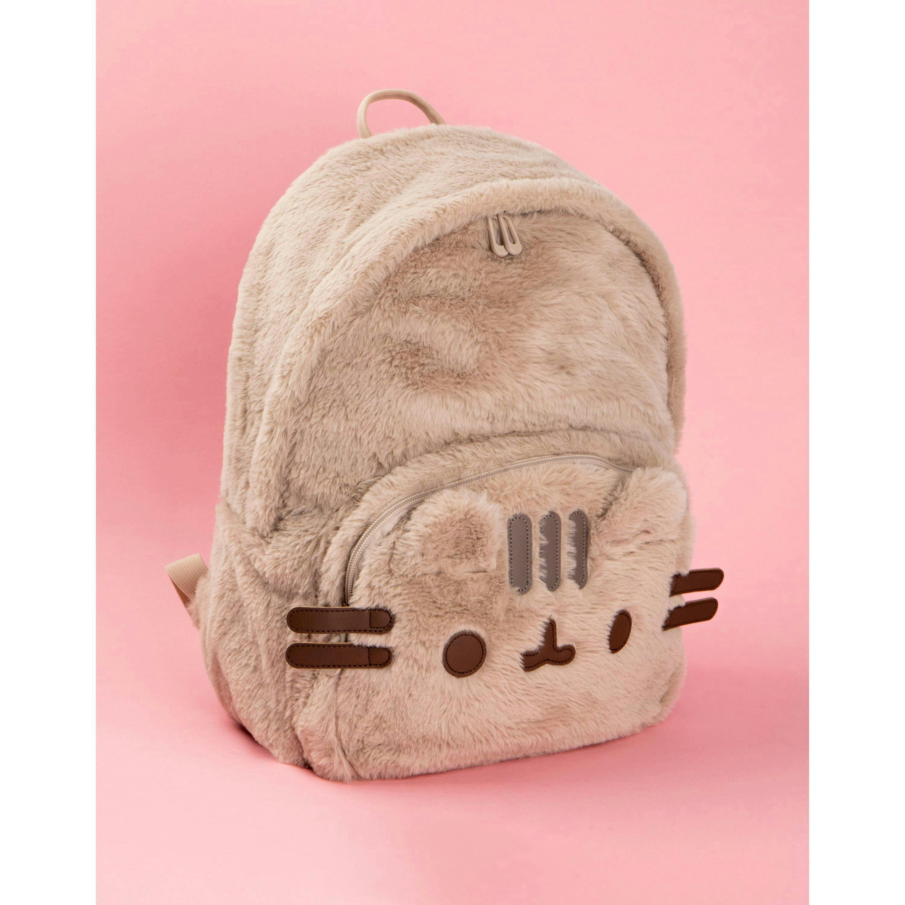 Pusheen Unisex Kids Beige Backpack (One Size) by Vanilla Underground , view 2 of 6