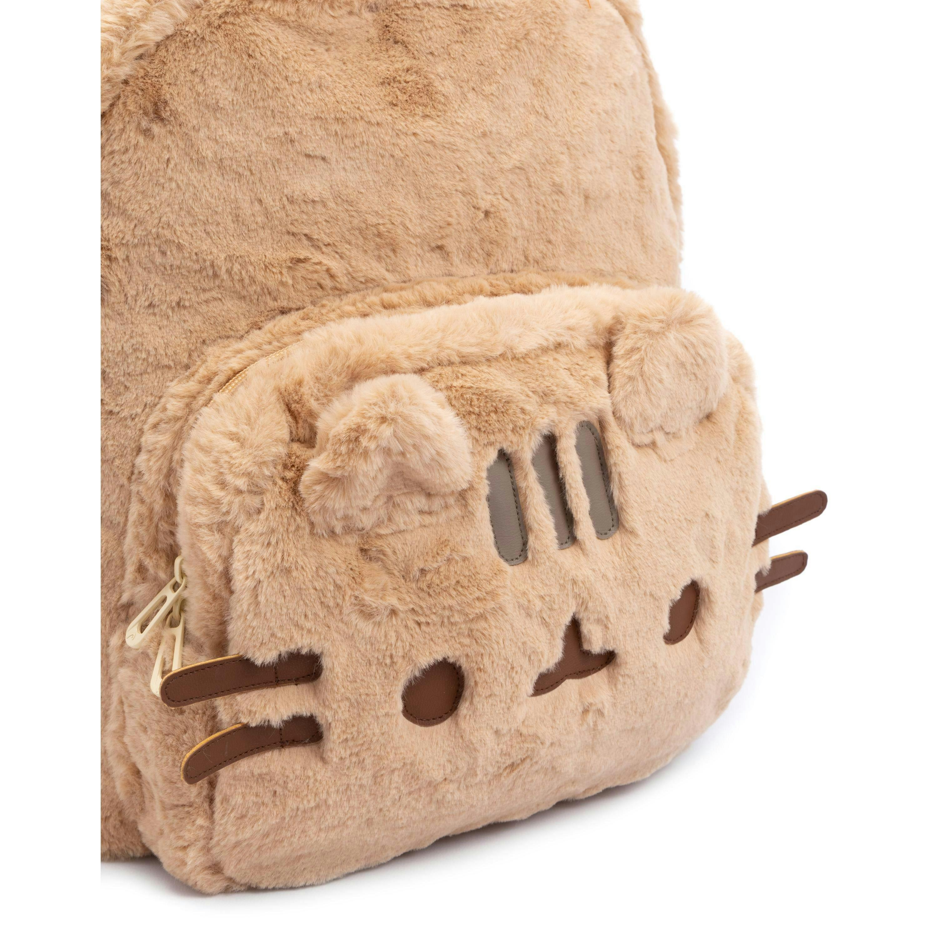 Pusheen Unisex Kids Beige Backpack (One Size) by Vanilla Underground , view 4 of 6