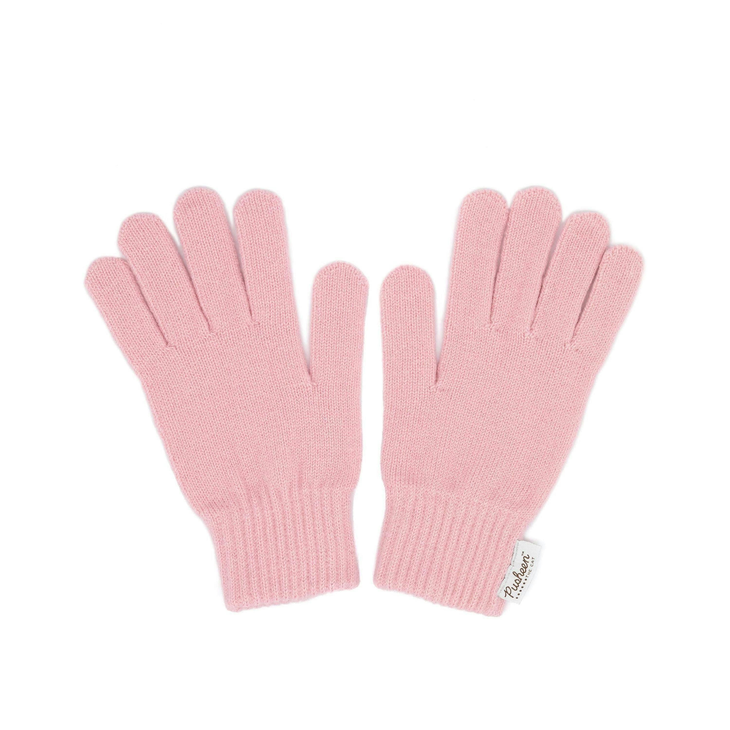 Pusheen Womens Pink Beanie and Gloves Set (One Size) [dis] by Vanilla Underground , view 6 of 6