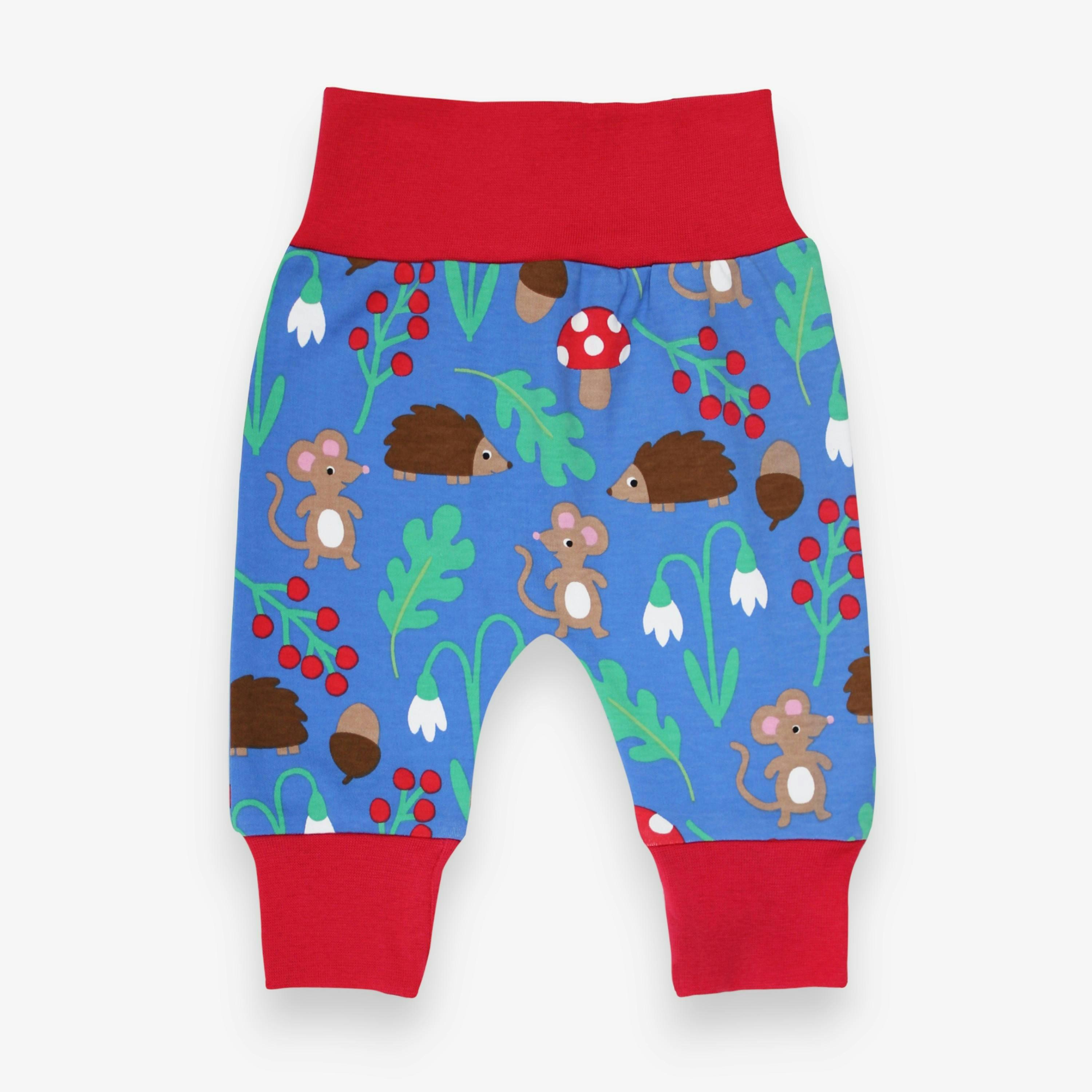 Organic Woodland Print Yoga Pants , view 1 of 2