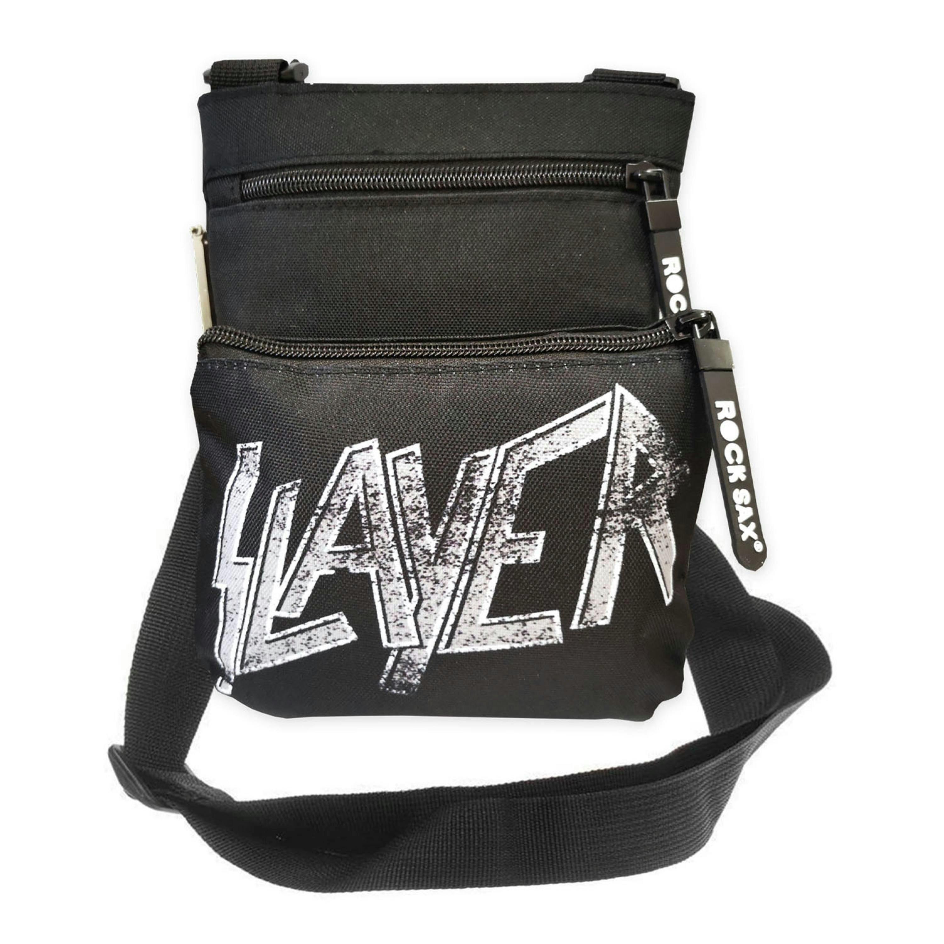 Rock Sax Womens Black Slayer Cross Body Bag (One Size) by Vanilla Underground , view 1 of 3