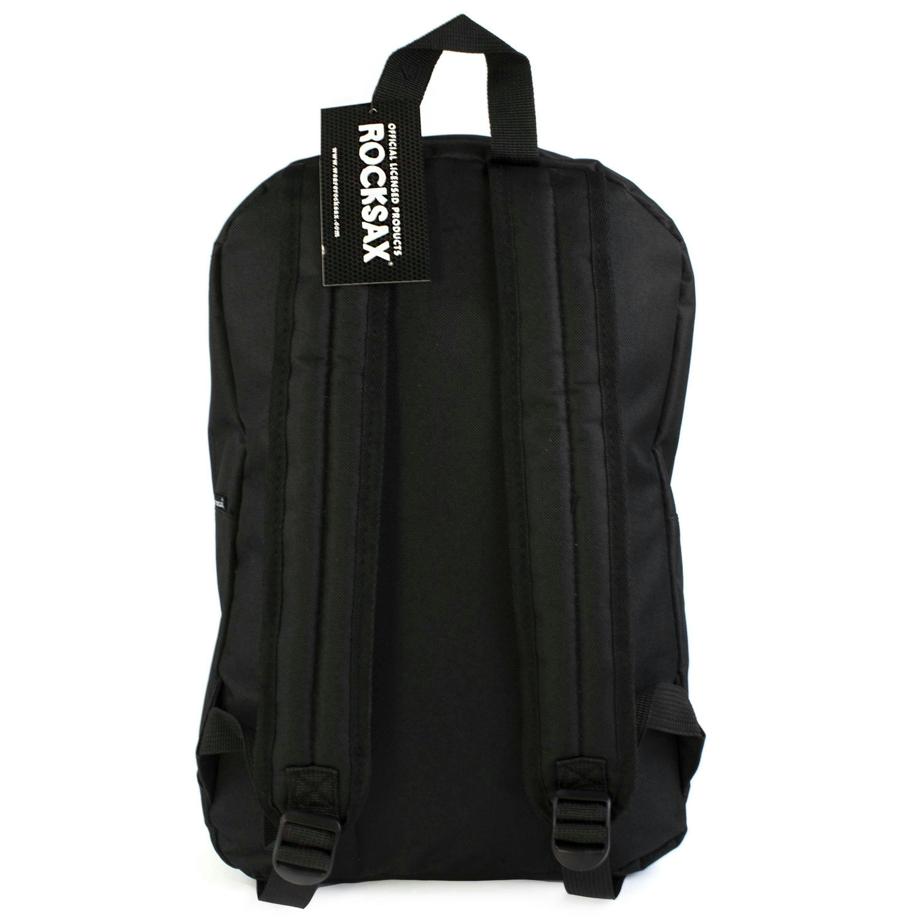 Rock Sax Womens Black Iron Maiden Backpack (One Size) by Vanilla Underground , view 3 of 6
