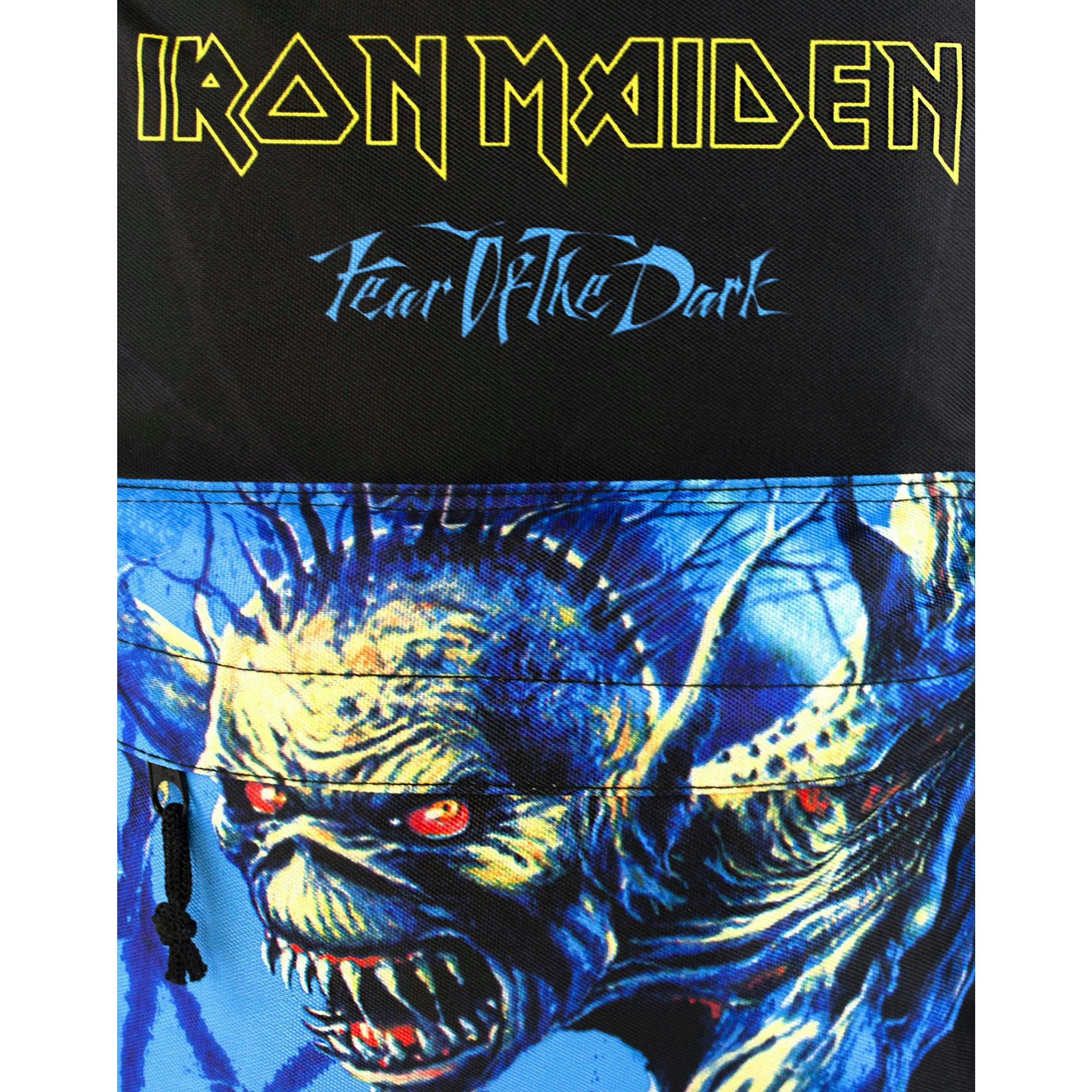 Rock Sax Womens Black Iron Maiden Backpack (One Size) by Vanilla Underground , view 5 of 6