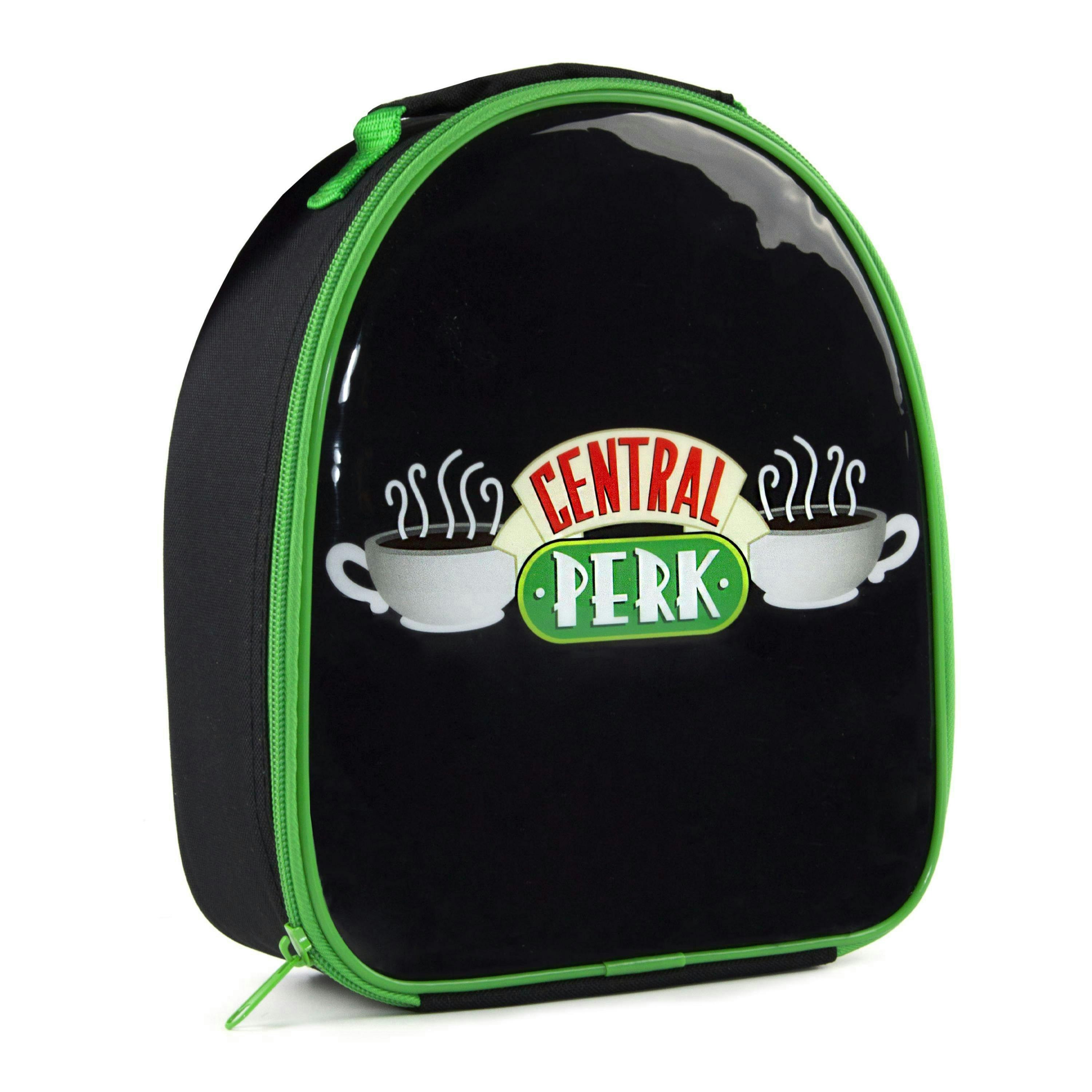 Friends Unisex Kids Black Central Perk Logo Lunch Bag and Bottle Set (One Size) by Vanilla Underground , view 2 of 6