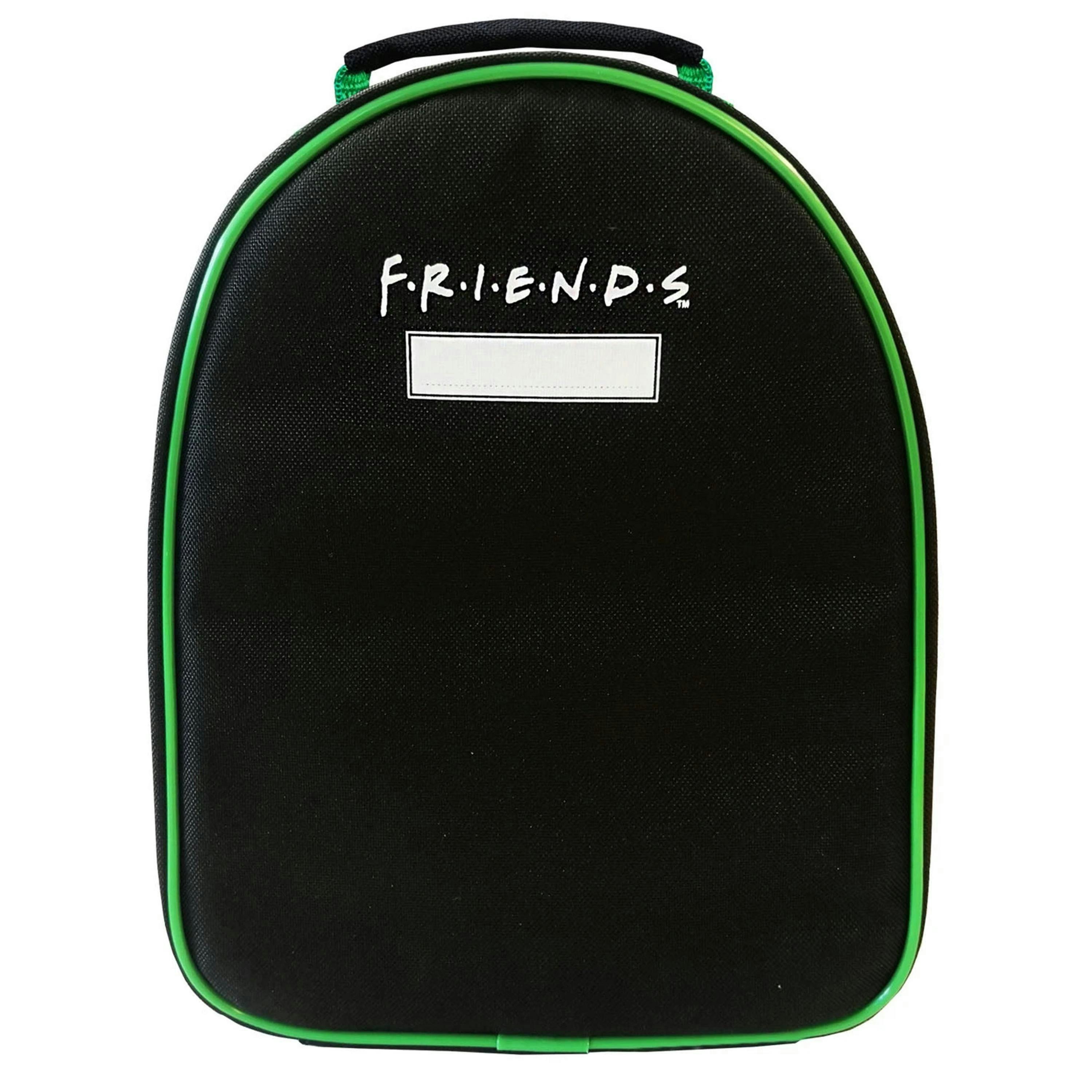 Friends Unisex Kids Black Central Perk Logo Lunch Bag and Bottle Set (One Size) by Vanilla Underground , view 4 of 6