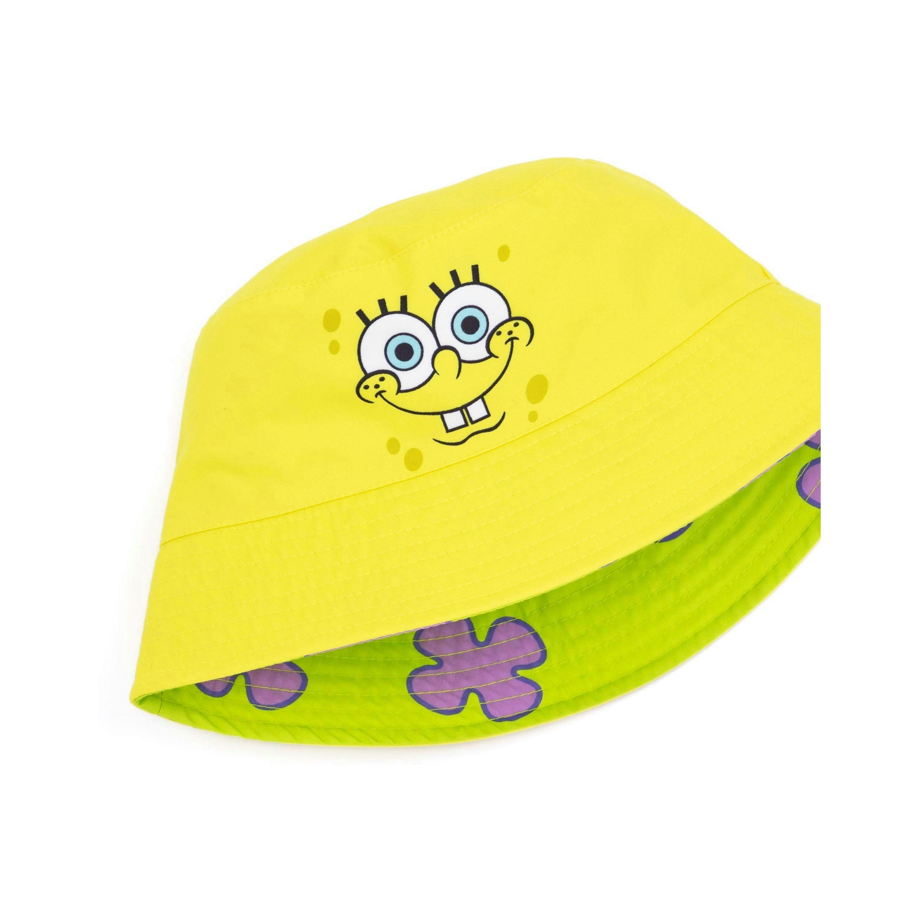 SpongeBob SquarePants Unisex Kids Multicoloured Bucket Hat (One Size) by Vanilla Underground , view 4 of 6