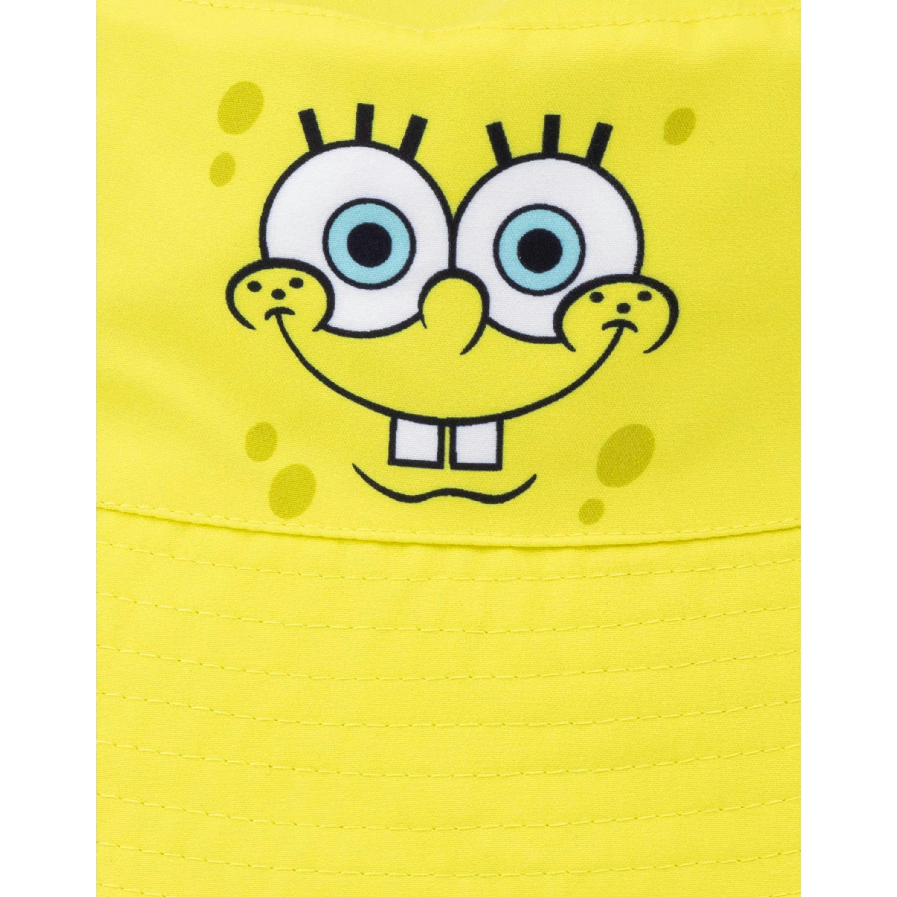 SpongeBob SquarePants Unisex Kids Multicoloured Bucket Hat (One Size) by Vanilla Underground , view 5 of 6
