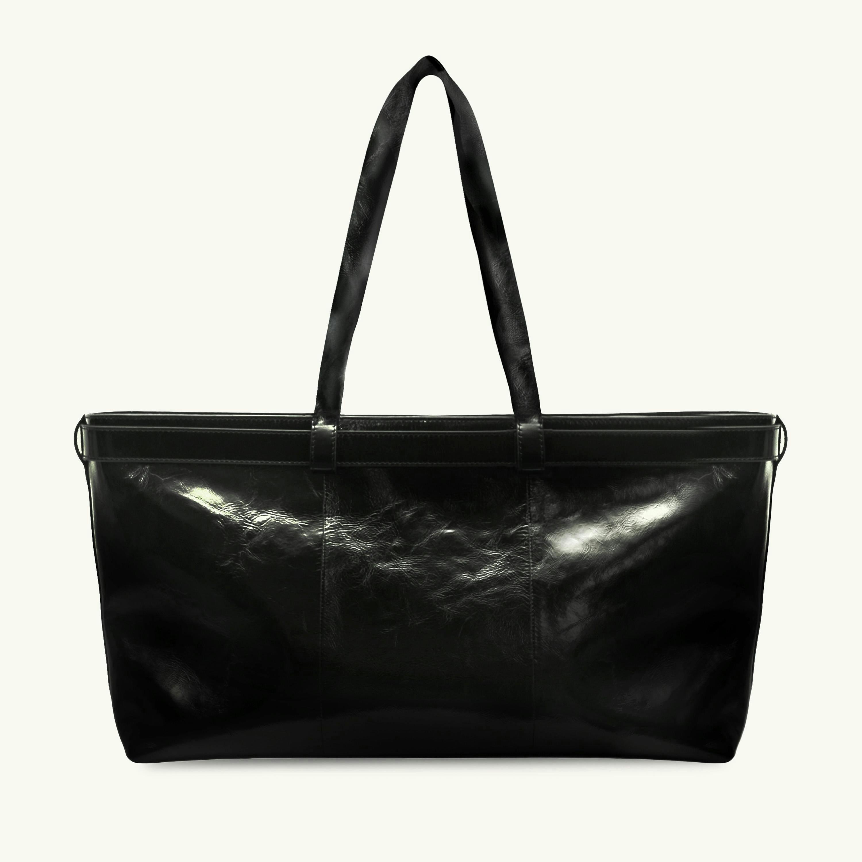 The Esme Crinkle Patent Bag , view 3 of 6