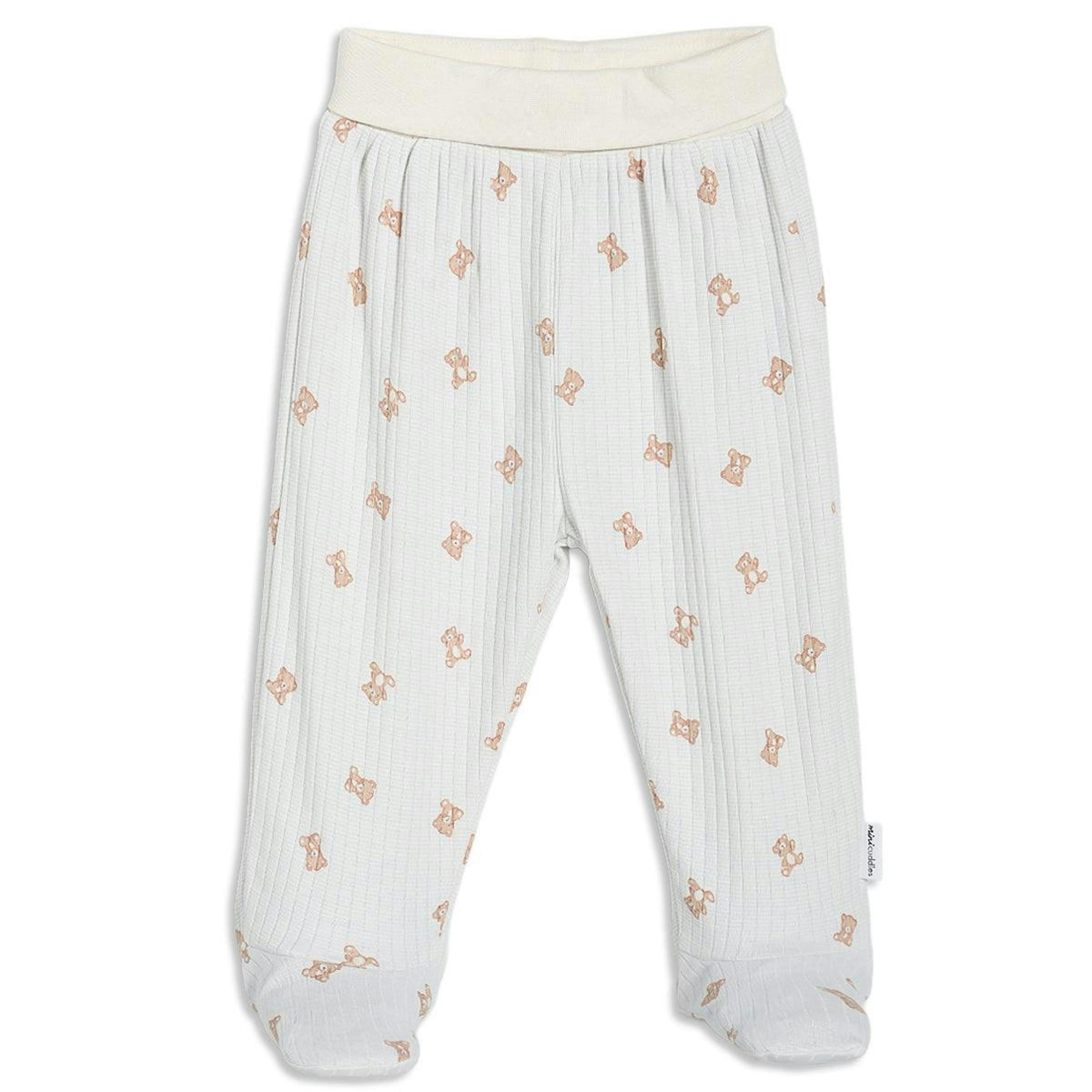 Baby Boy Teddy Print 2pc Set, Blue , view 4 of 6