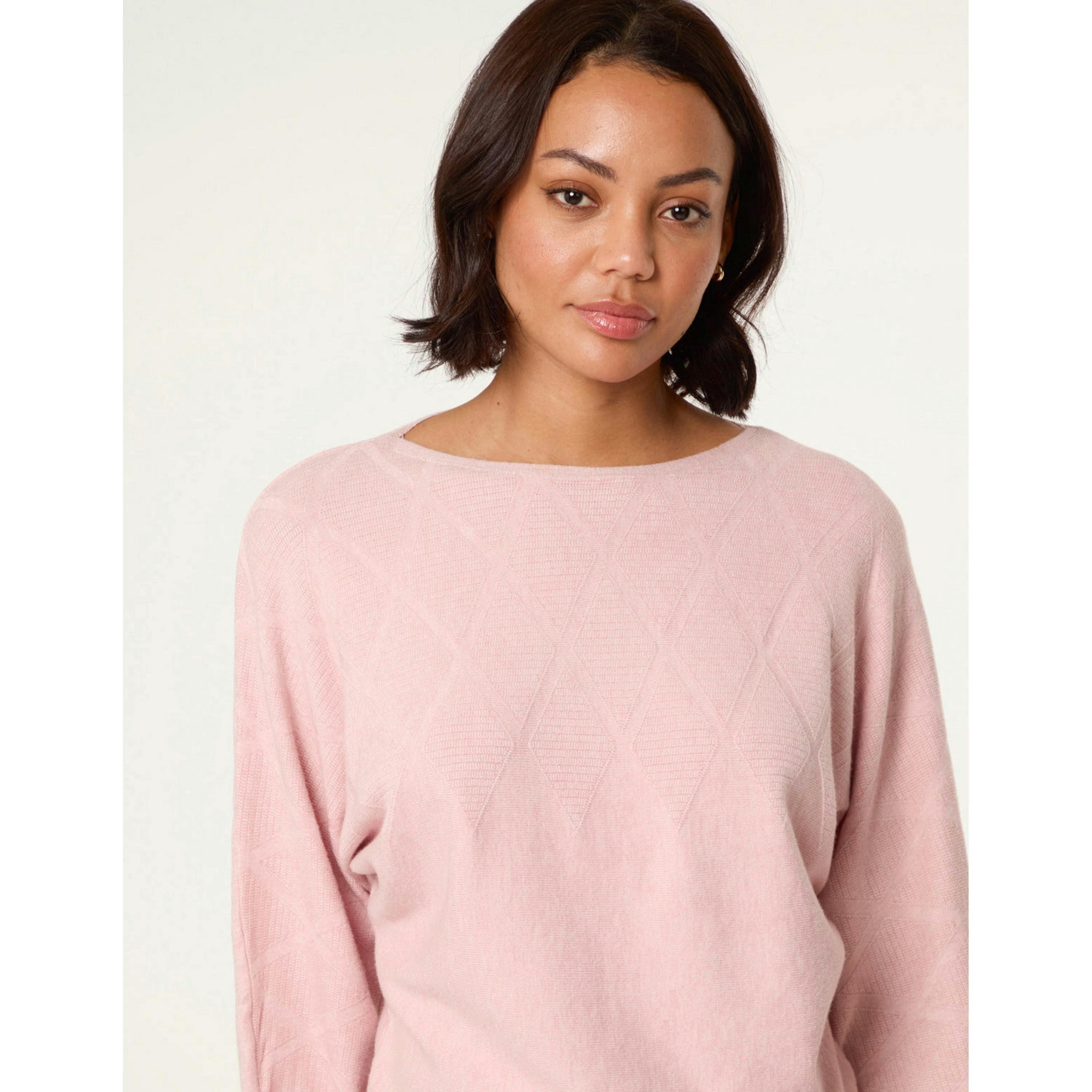 Blue Vanilla Patterned Jumper  in Pink , view 3 of 4