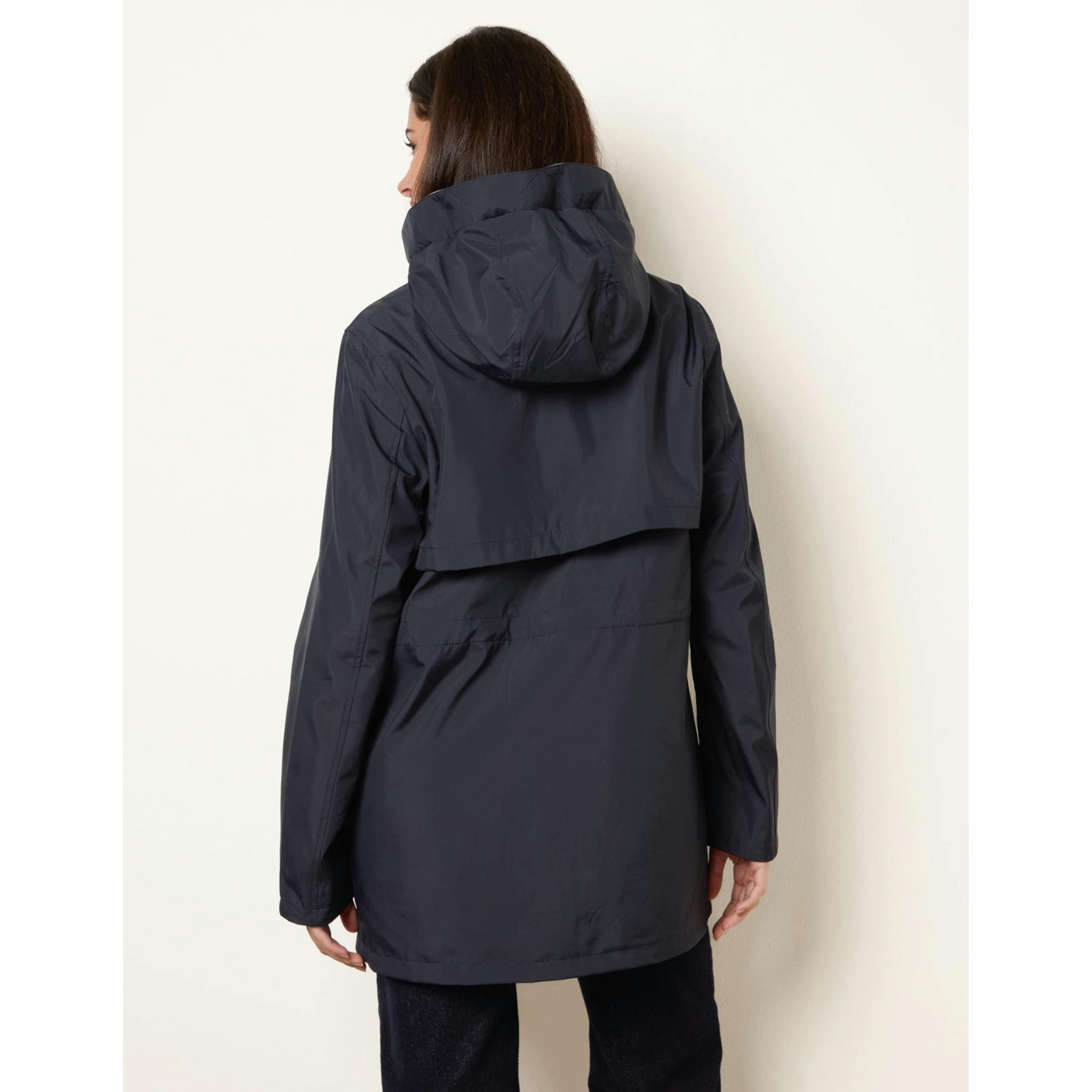 Blue Vanilla Reversible Raincoat  in Navy , view 2 of 6