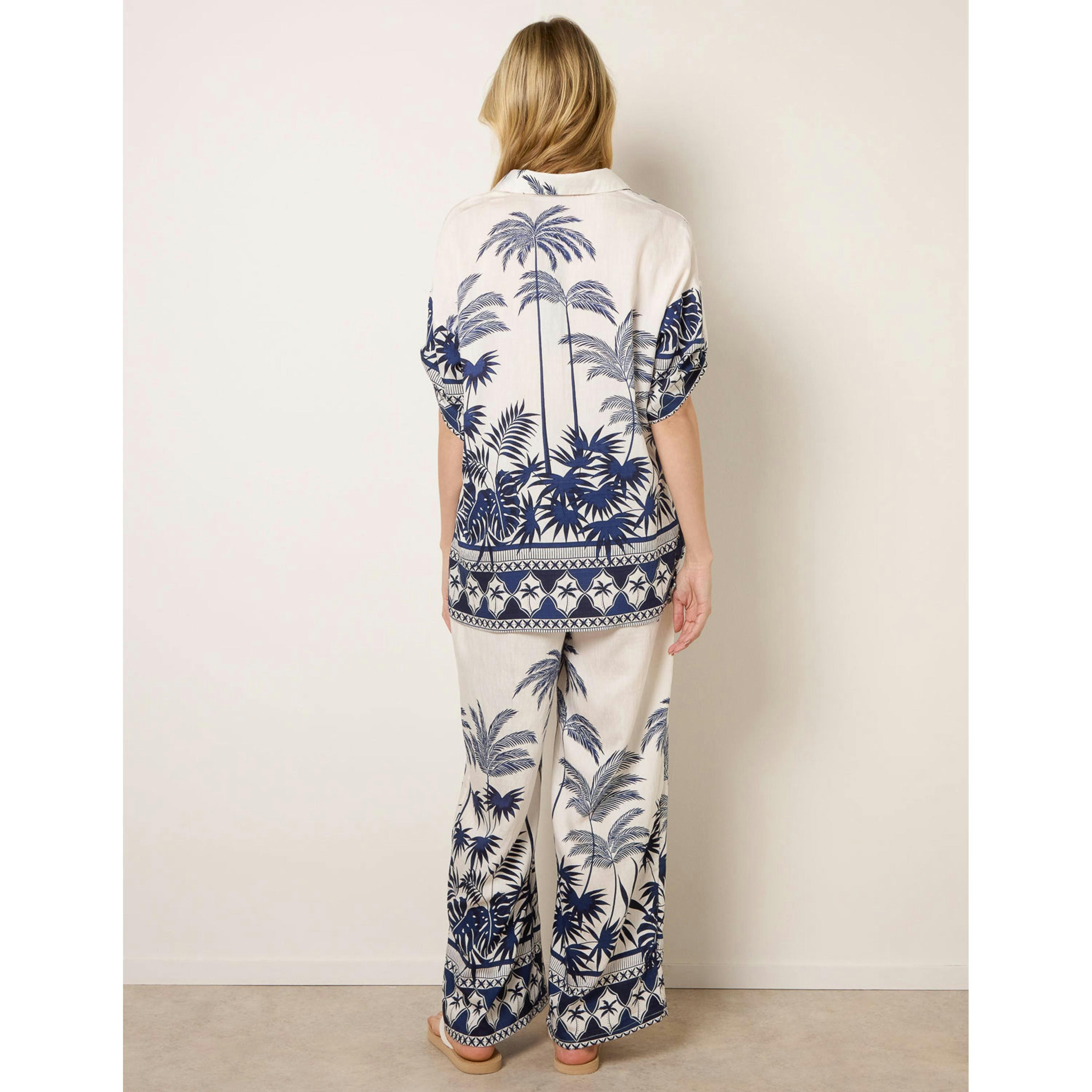 Blue Vanilla Palm Tree Set  in Blue , view 2 of 4