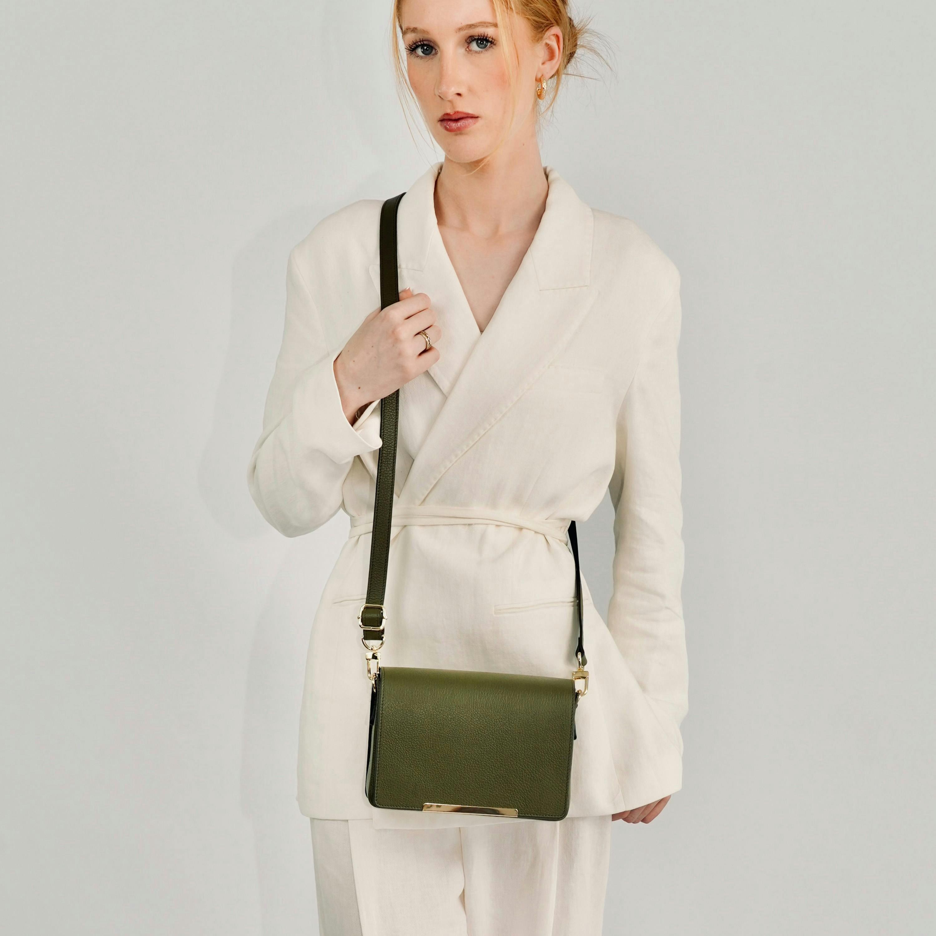 The Newbury Leather Bag , view 2 of 6