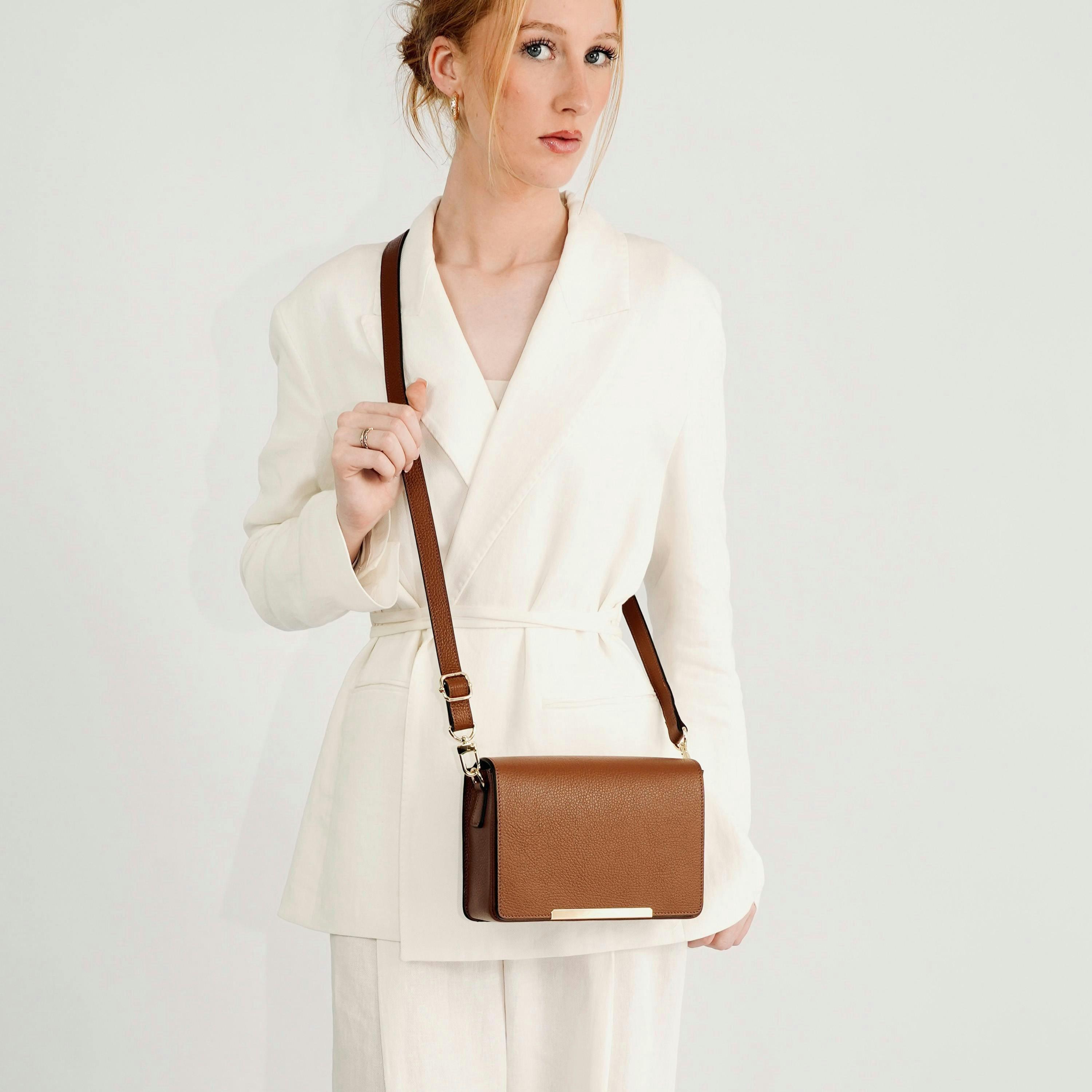 The Newbury Leather Bag , view 2 of 6