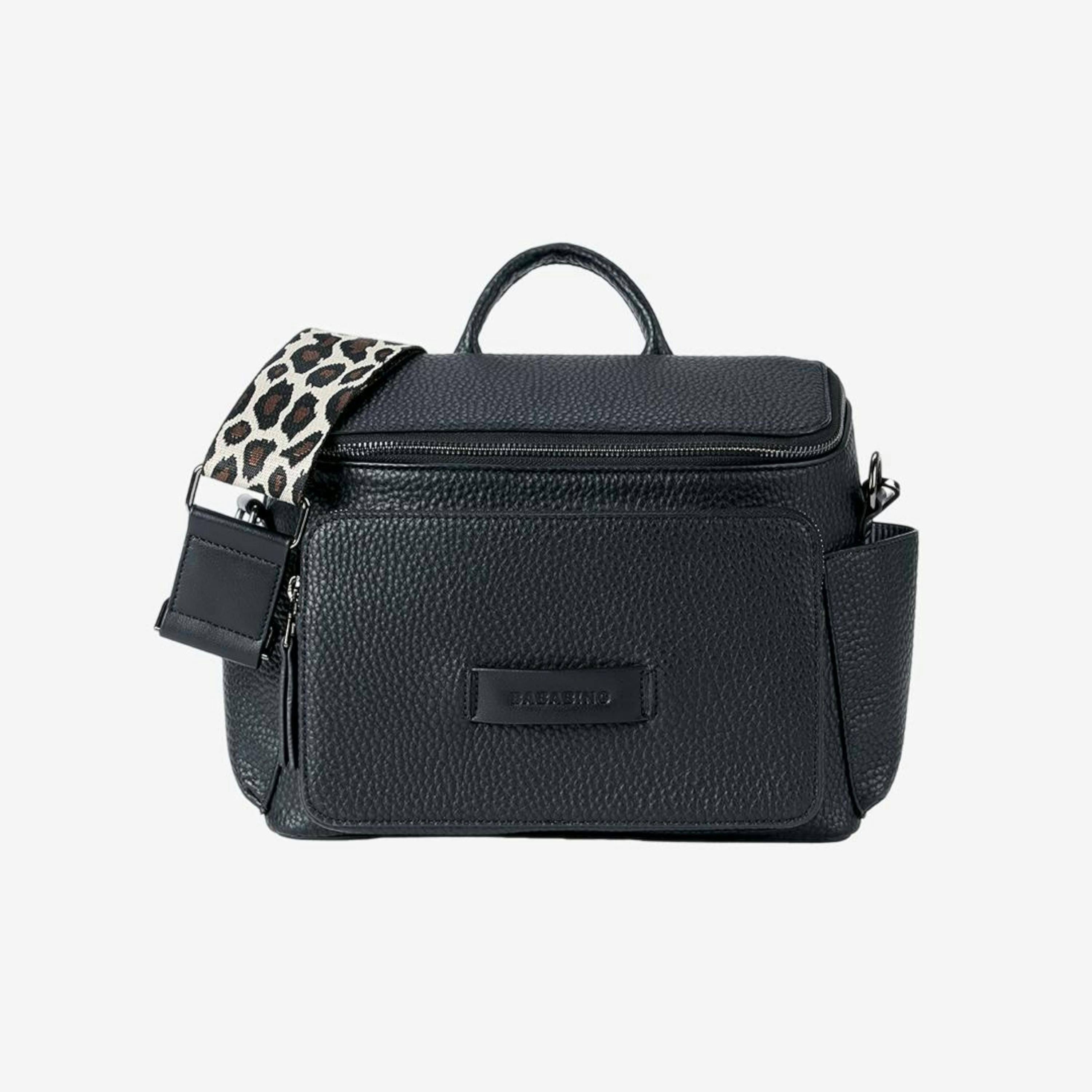 Bababing Isla Daypac Baby Changing Bag | Stylish & Functional Waterproof Nappy Bag | Black , view 1 of 6