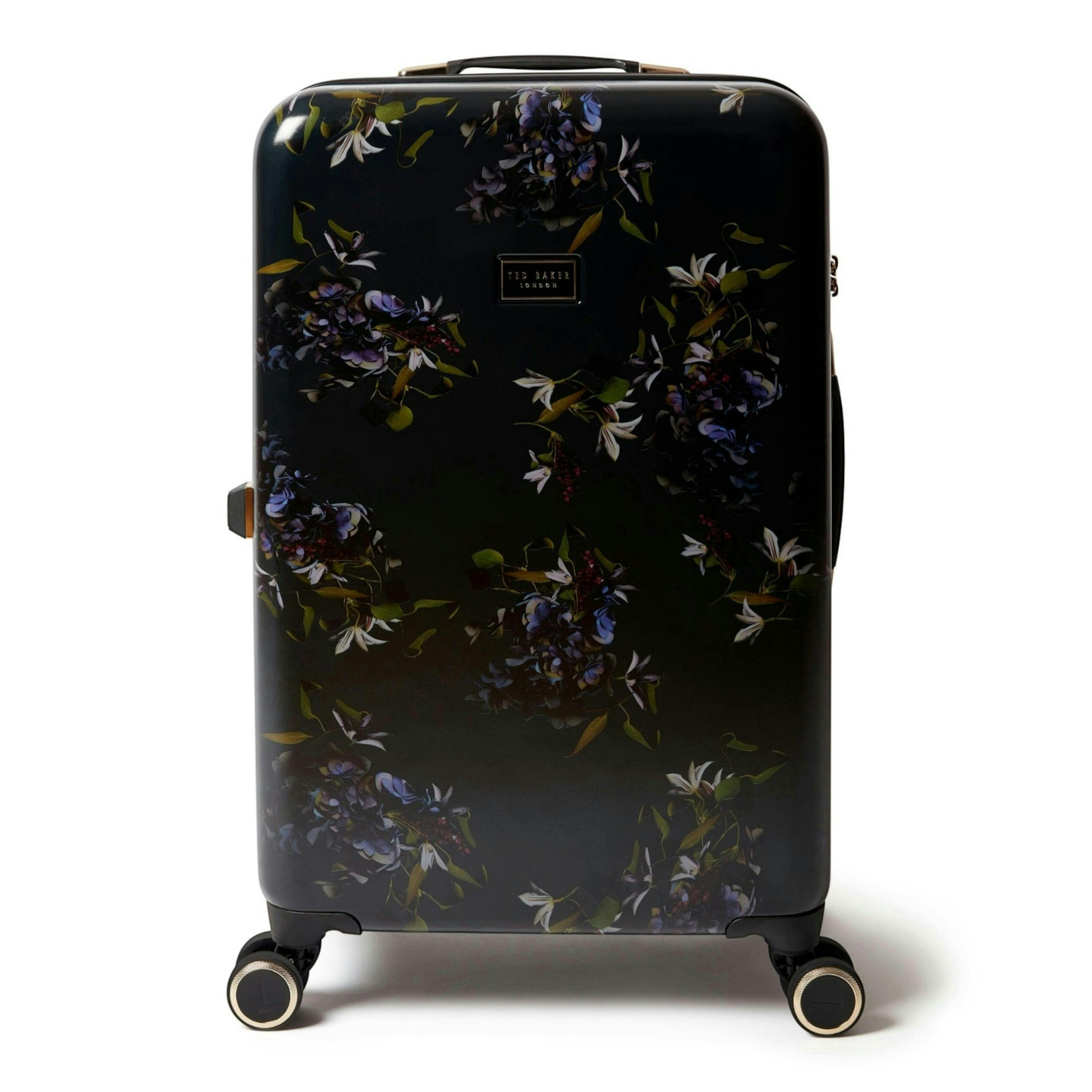 Ted Baker Midnight Bloom 68cm 4-Wheel Medium Suitcase , view 1 of 6