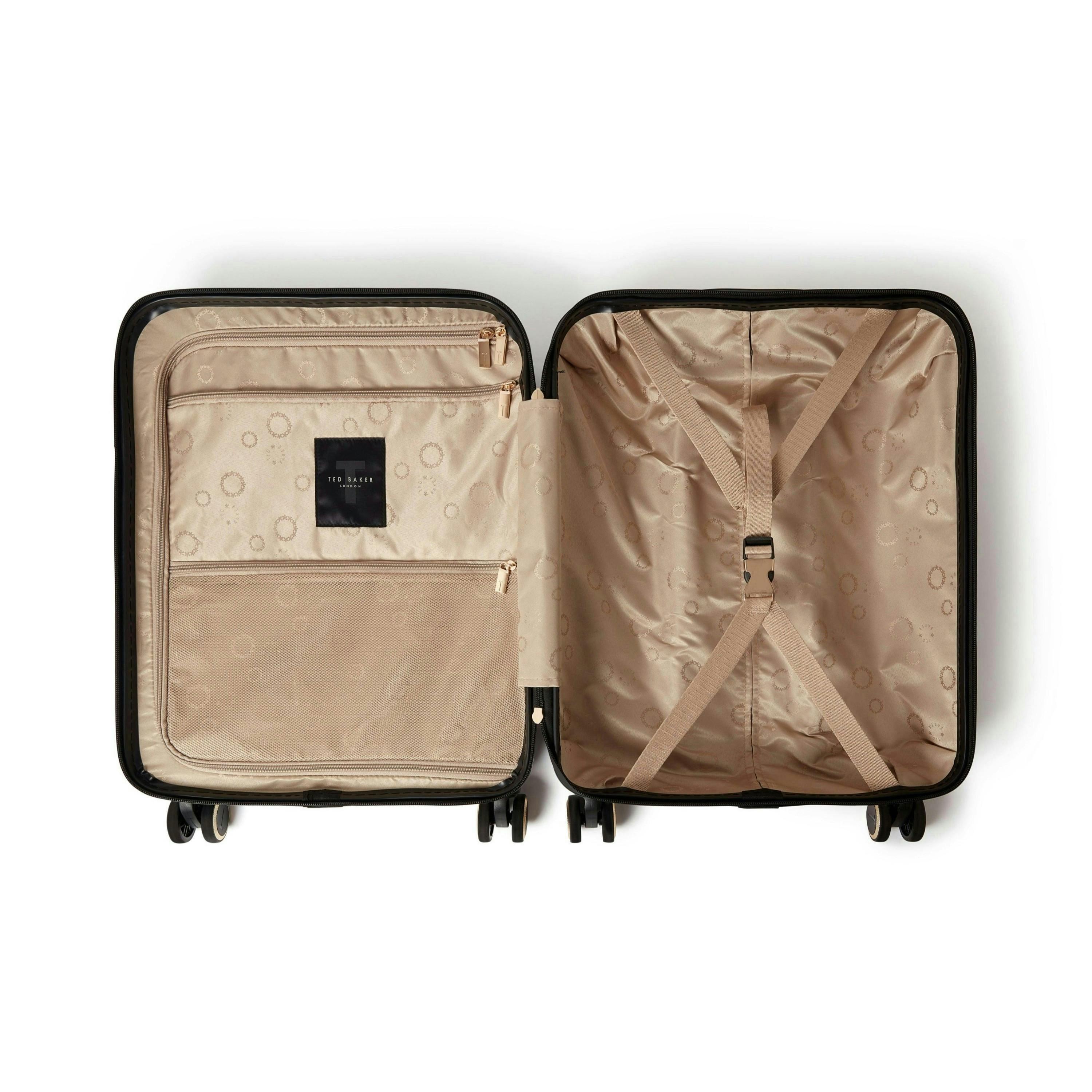 Ted Baker Midnight Bloom 55cm 4-Wheel Cabin Suitcase , view 3 of 6