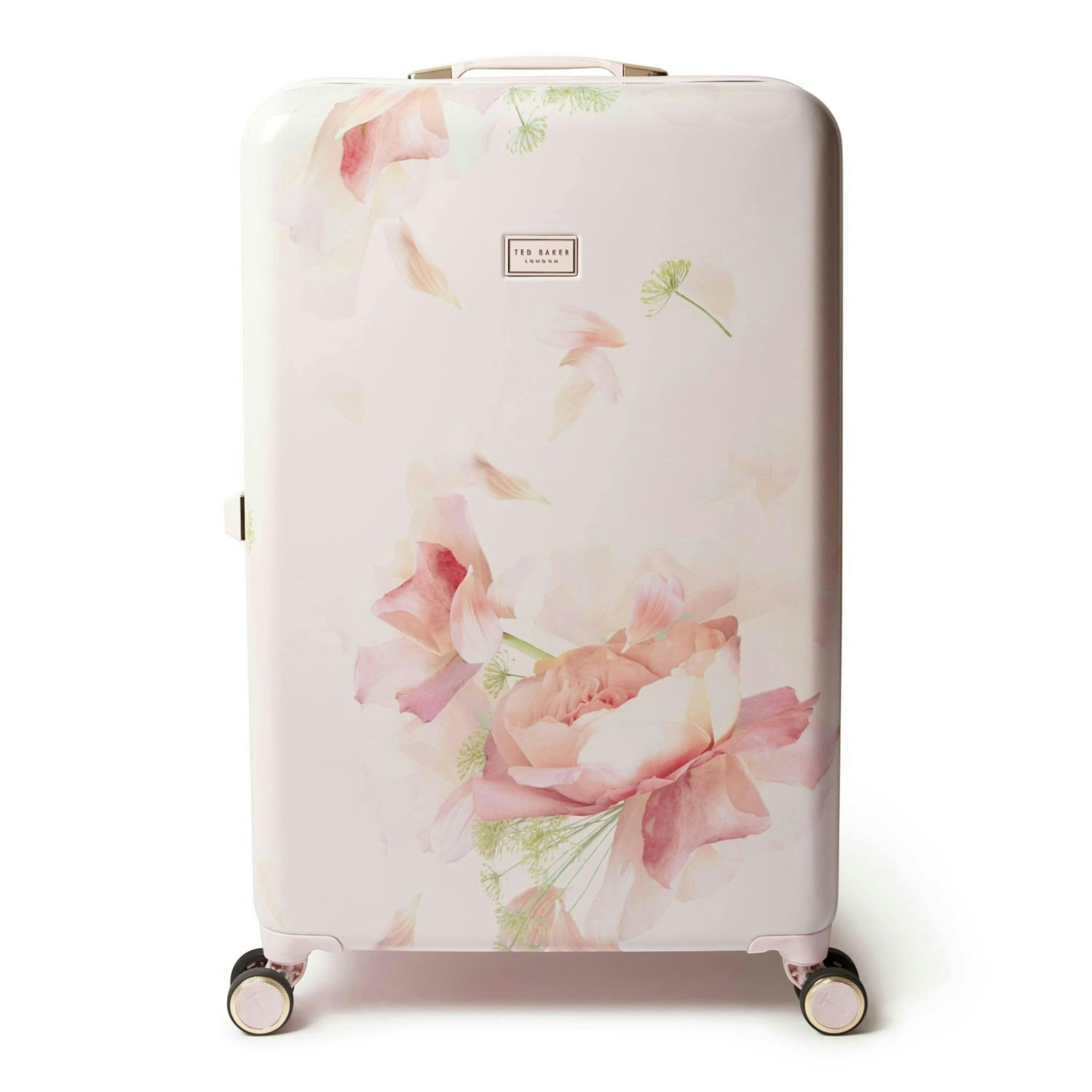 Ted Baker Magnolia Bloom 79cm 4-Wheel Large Suitcase , view 1 of 6
