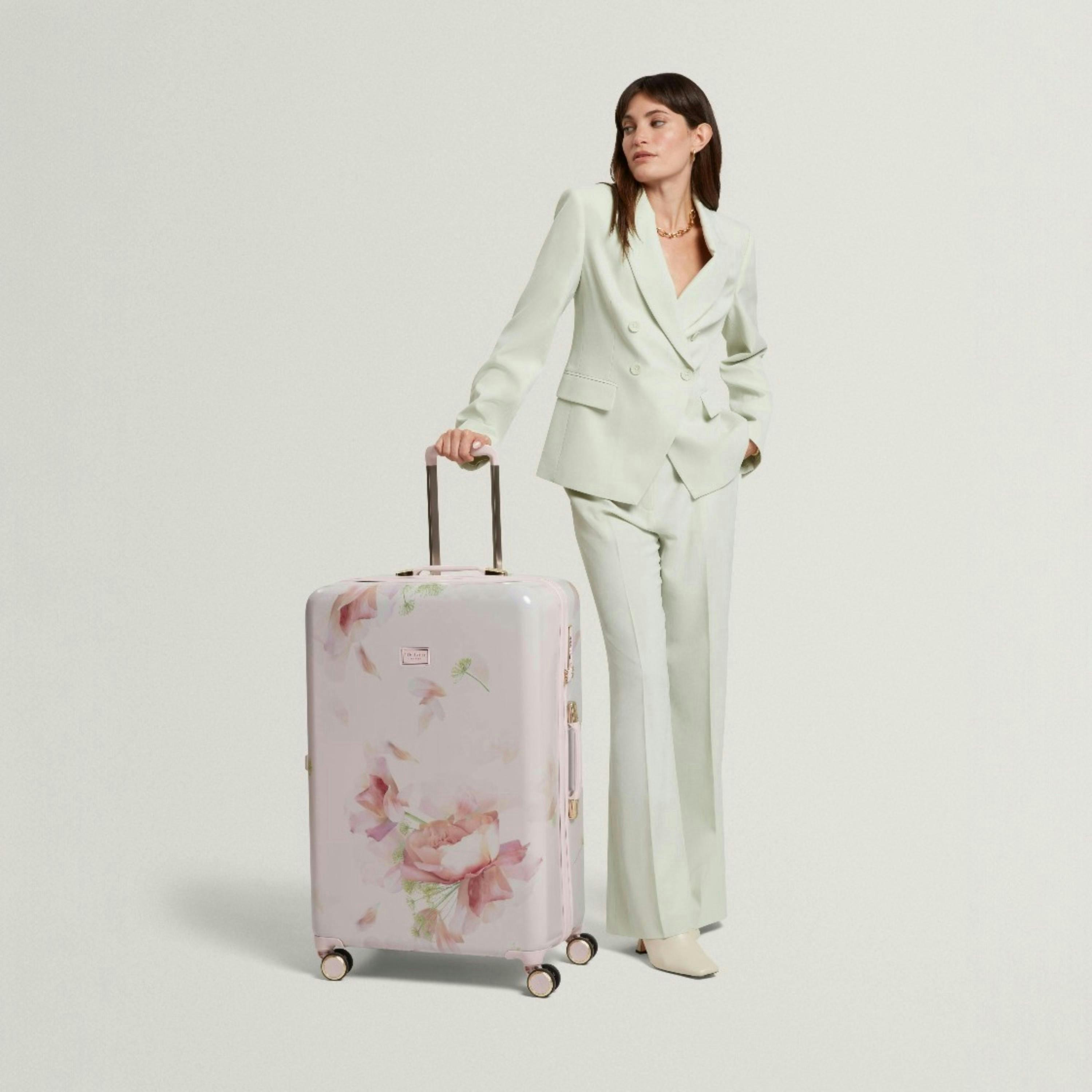 Ted Baker Magnolia Bloom 79cm 4-Wheel Large Suitcase , view 6 of 6