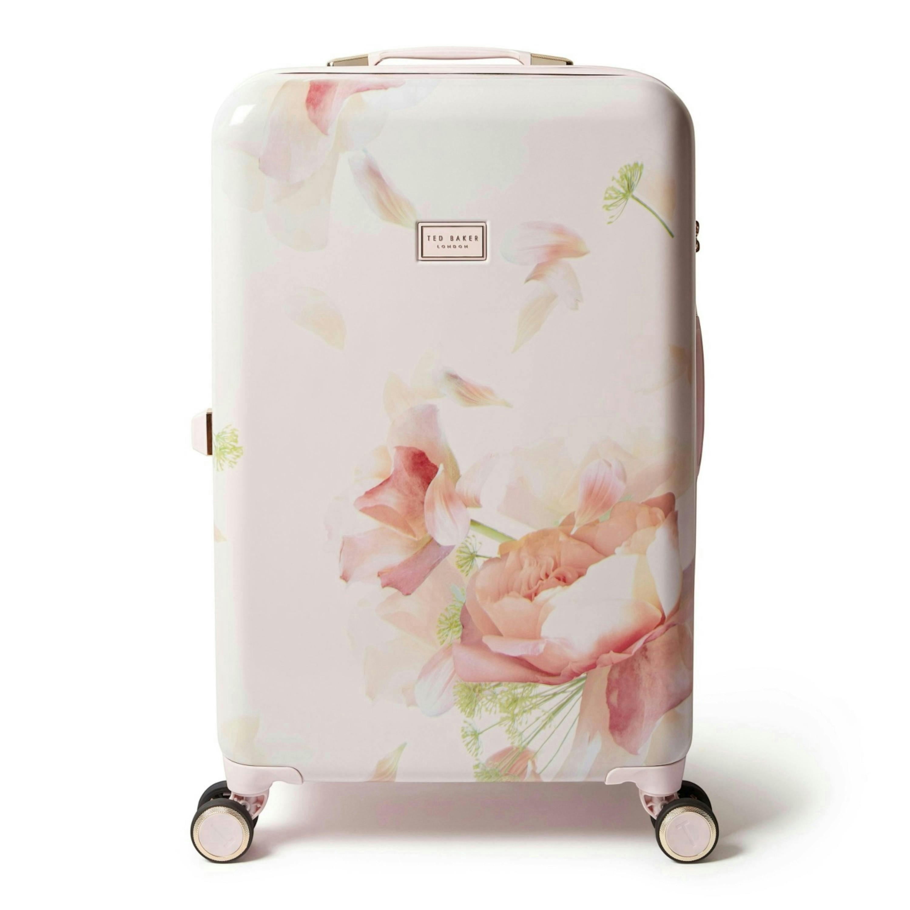 Ted Baker Magnolia Bloom 68cm 4-Wheel Medium Suitcase , view 1 of 6