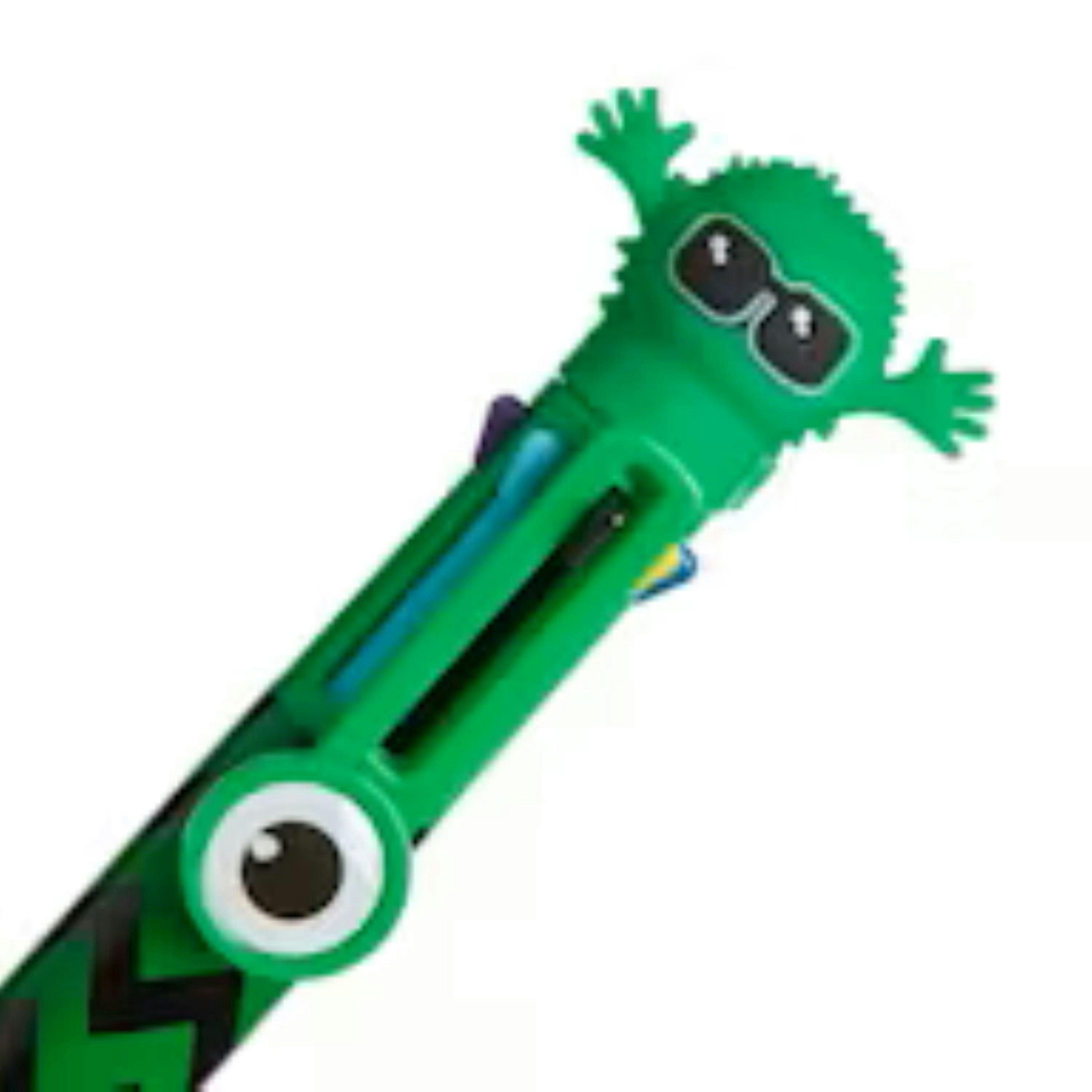 Bundle - Hugga Filled Compartment Pencil Case & Multi Click Pen , view 6 of 6