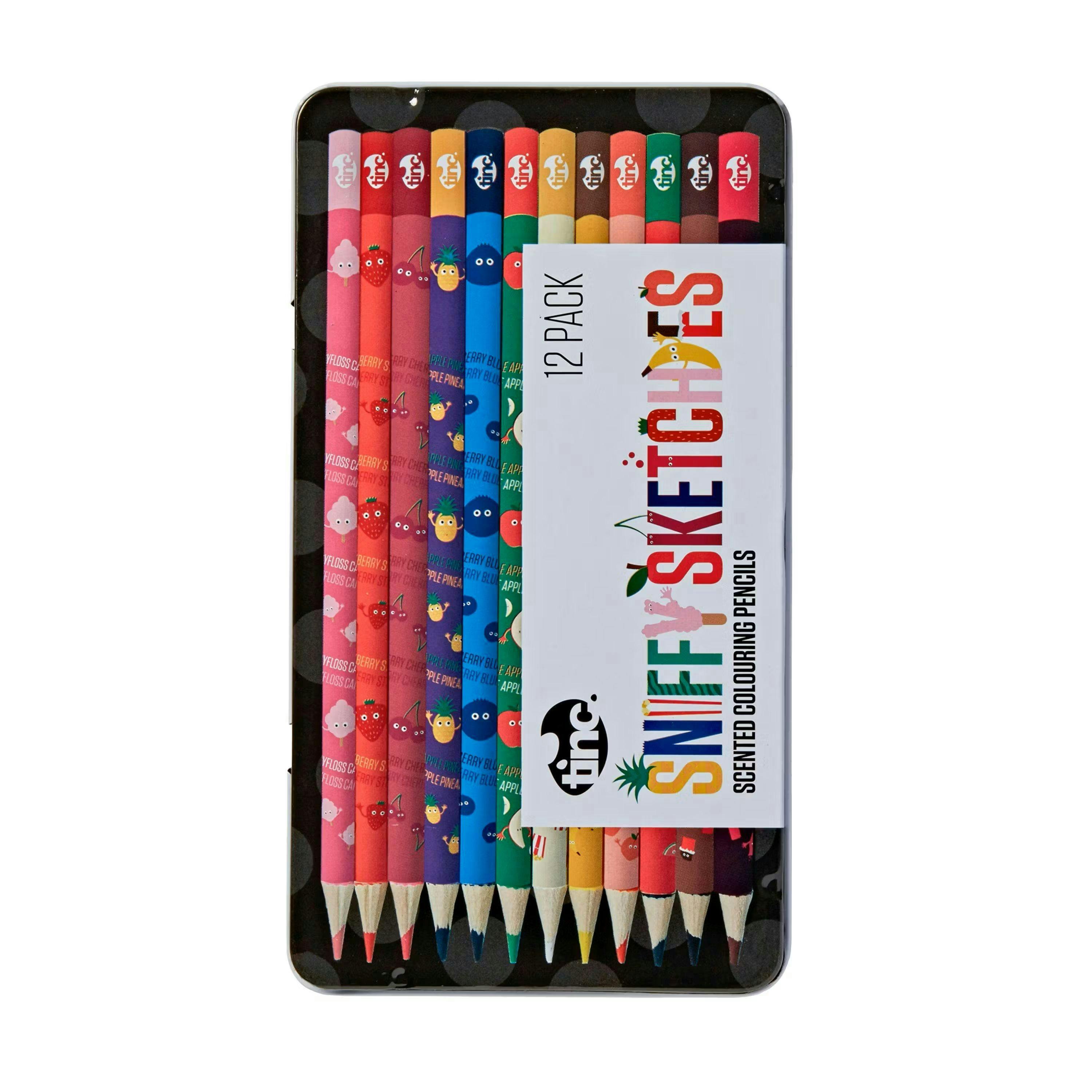 Bundle - Scented Pencils & A5 Pink Snuggly Lockable Journal , view 4 of 6