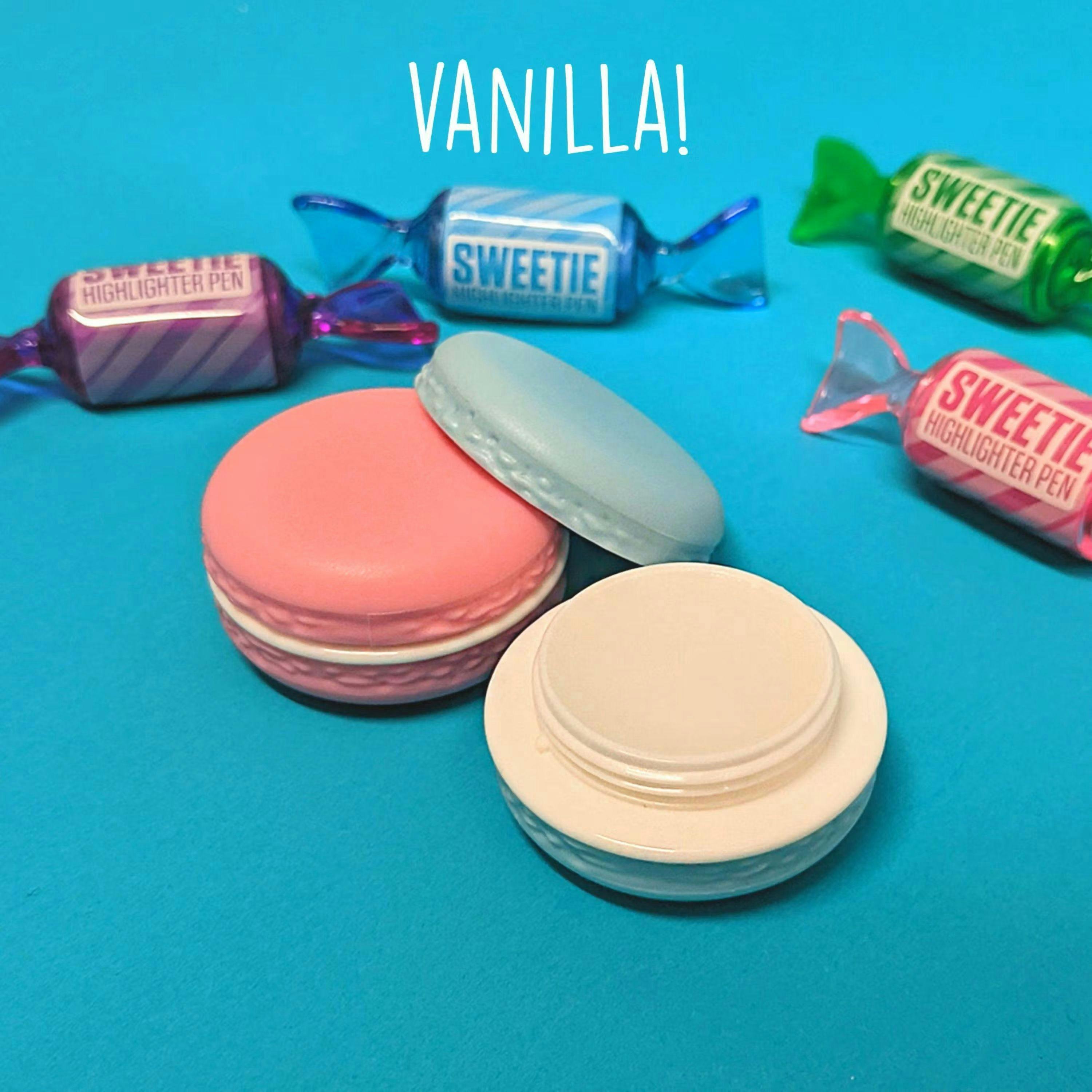 Bundle - Macaroon Highlighters, Lip Balms, Erasers & Pom Pom Pen , view 4 of 6