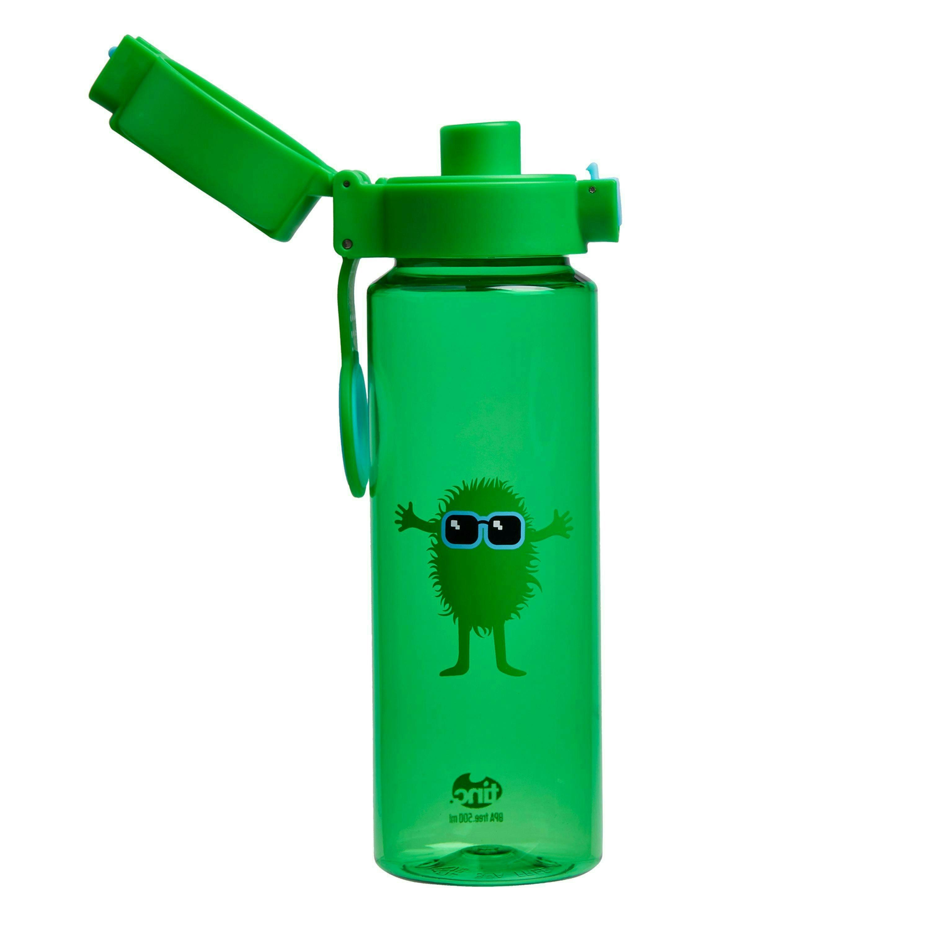 Bundle - Green Flip and Clip Water Bottle, Happy Highlighters & Fuzzy Pen , view 2 of 6