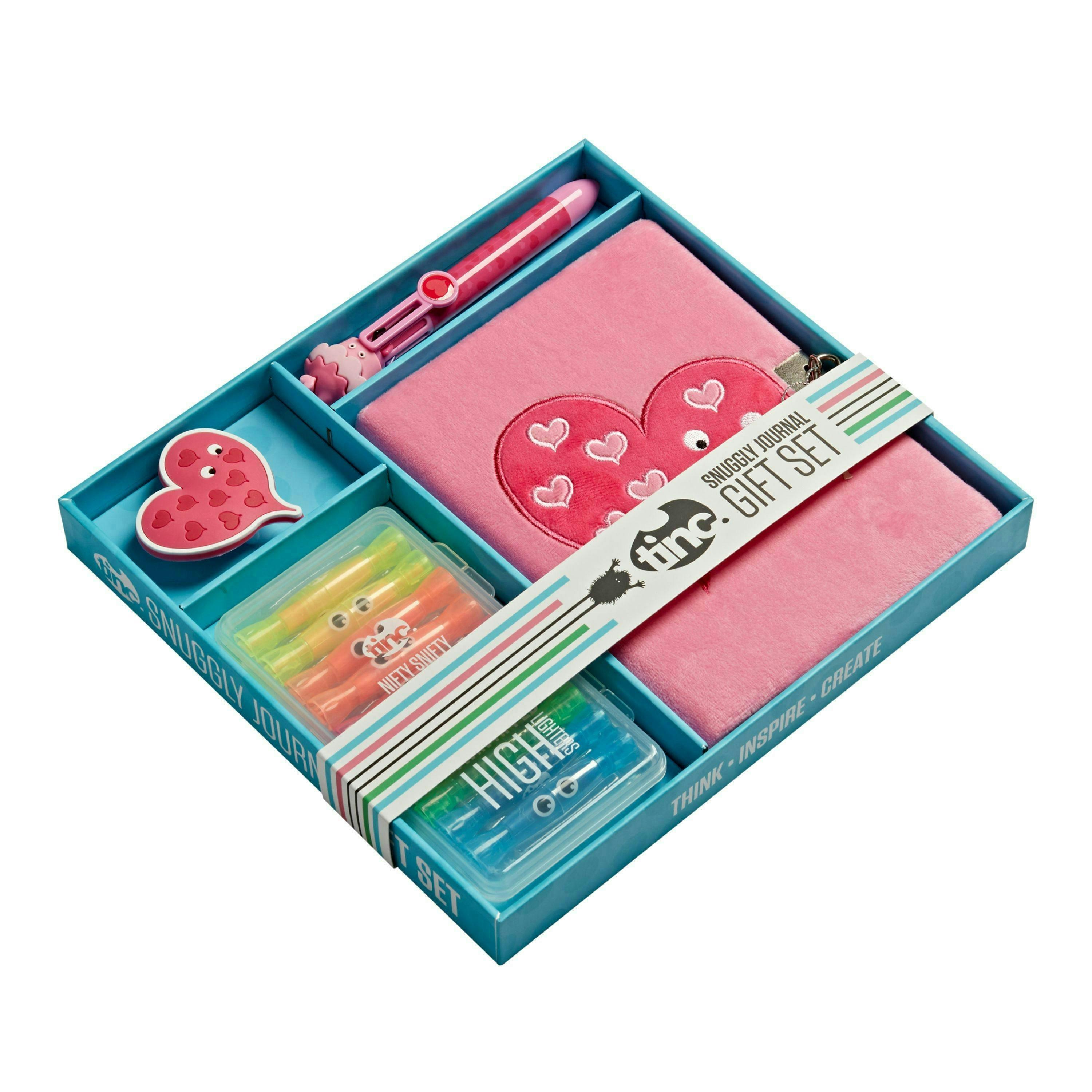 Pink Snuggly Journal Gift Set , view 1 of 5