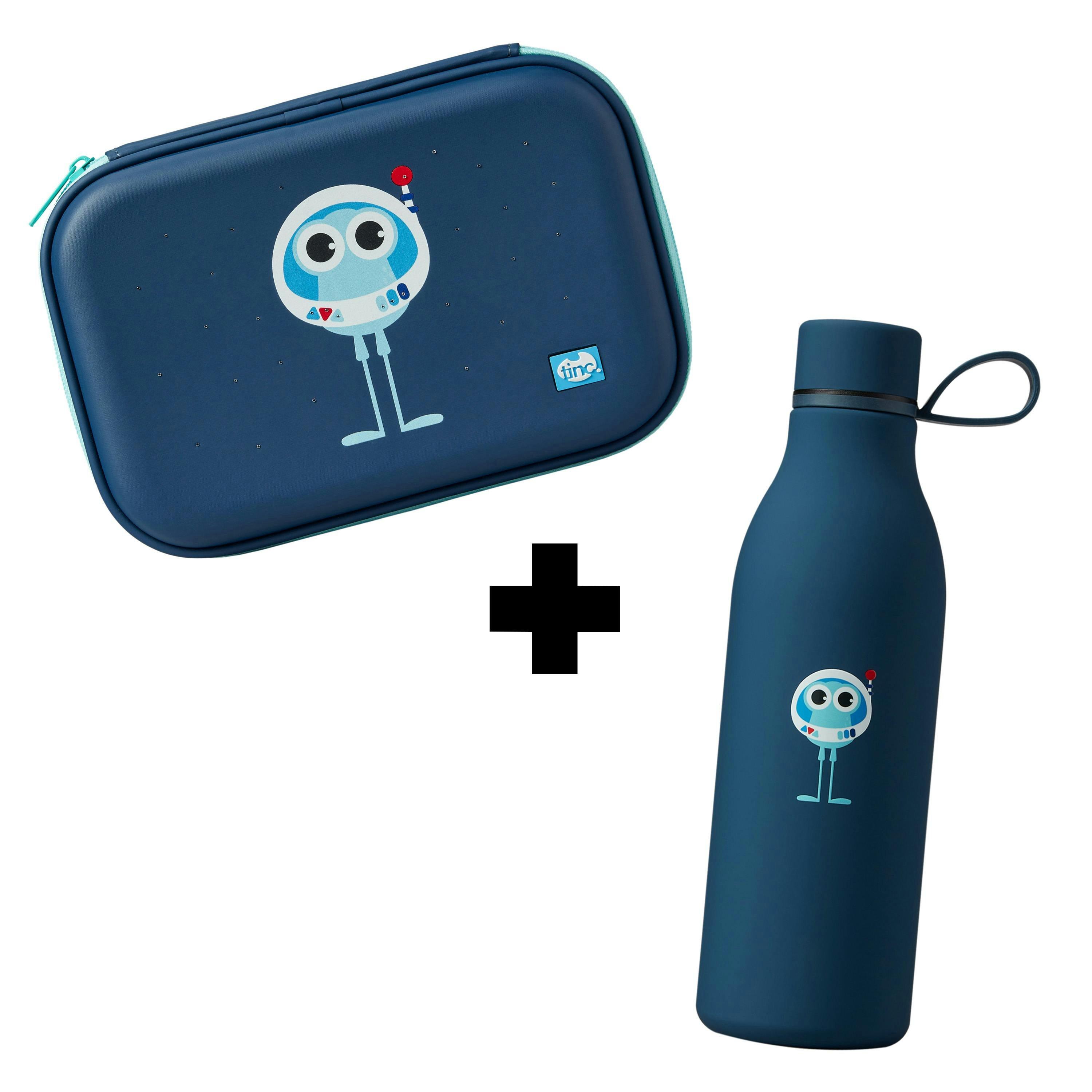 Bundle - Spaceman Light Up Pencil Case &  Metal Water Bottle , view 1 of 6