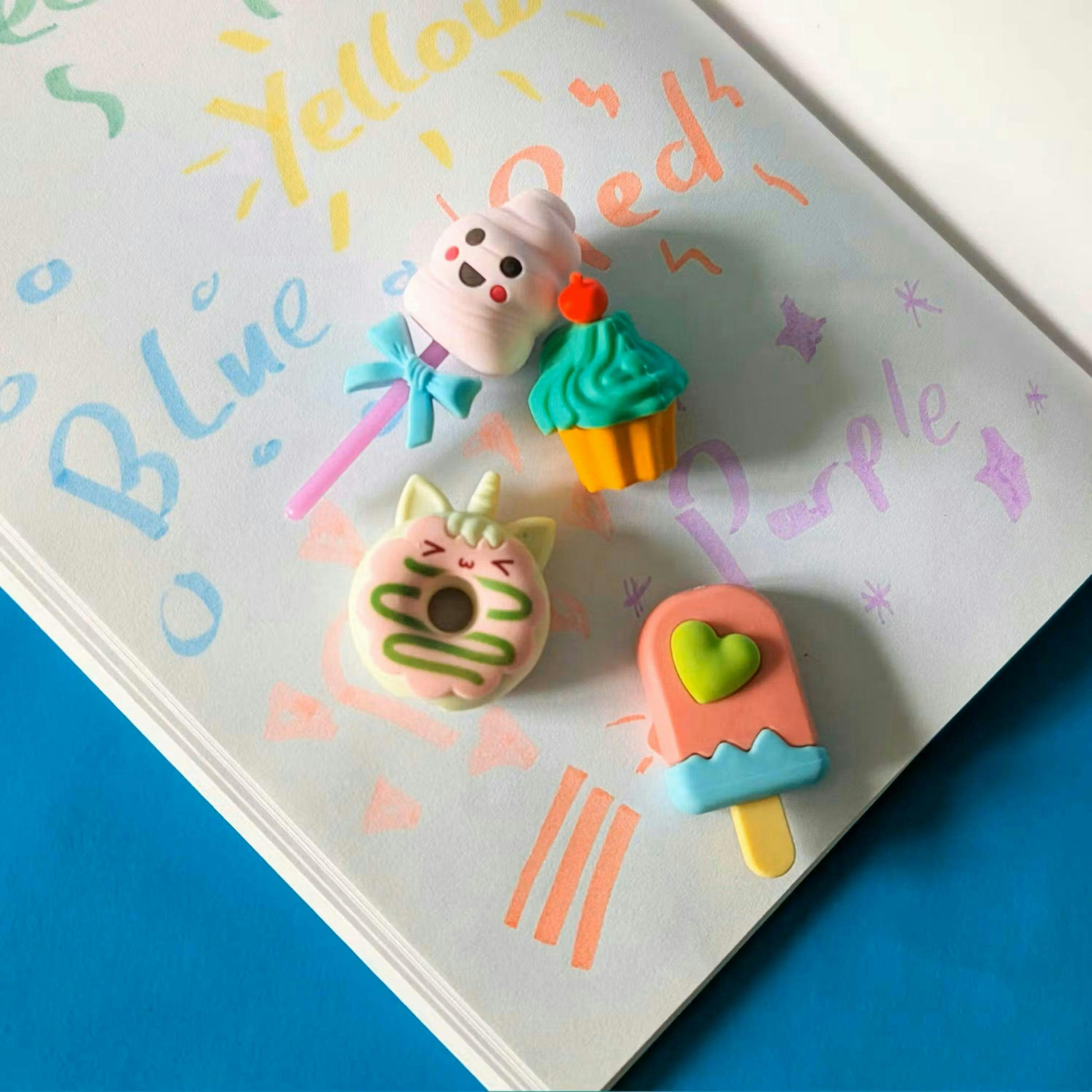 Bundle - Sweetie Lip Gloss, Highlighters & Treats Erasers , view 6 of 6