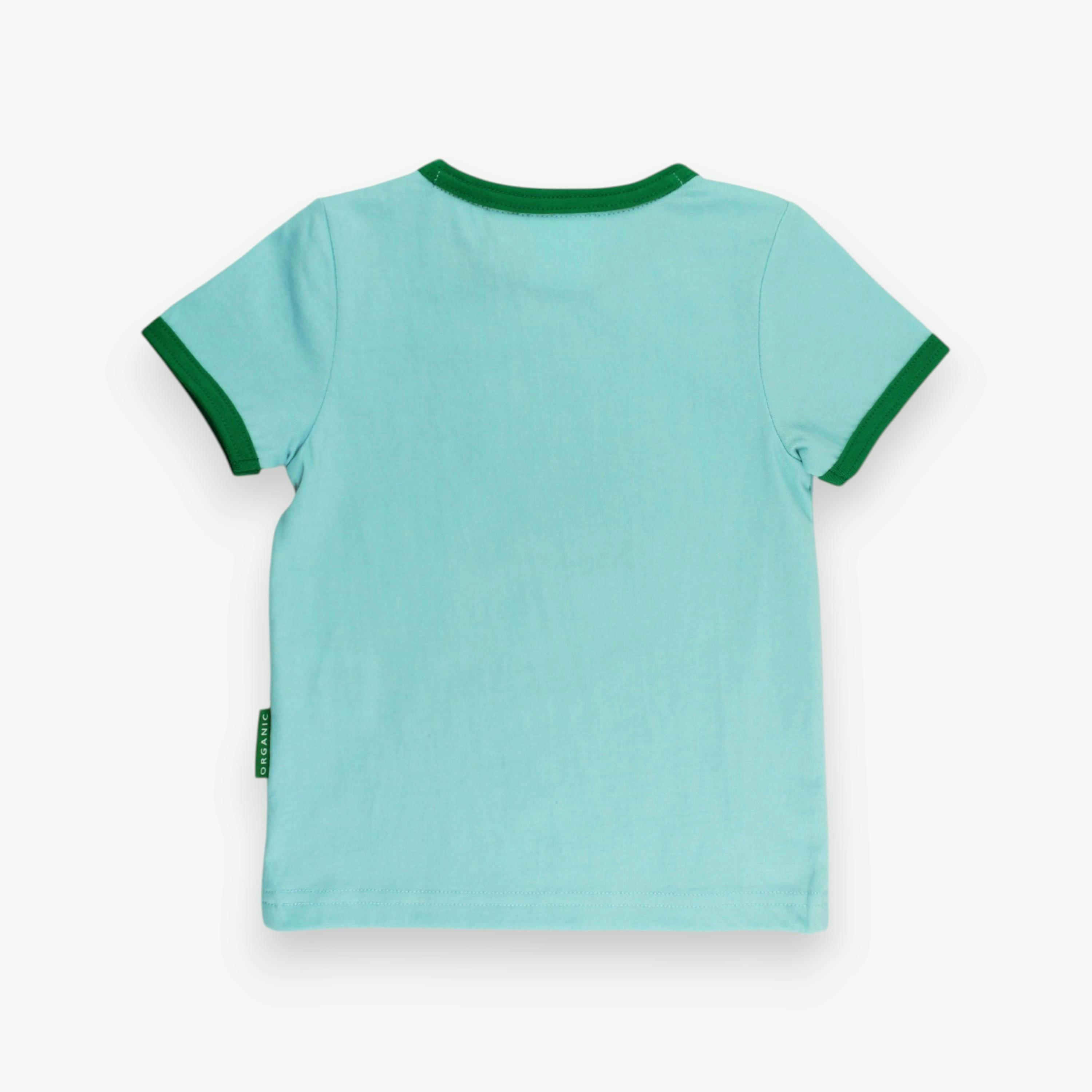 Organic Sheep Applique Short-Sleeved T-Shirt , view 3 of 3