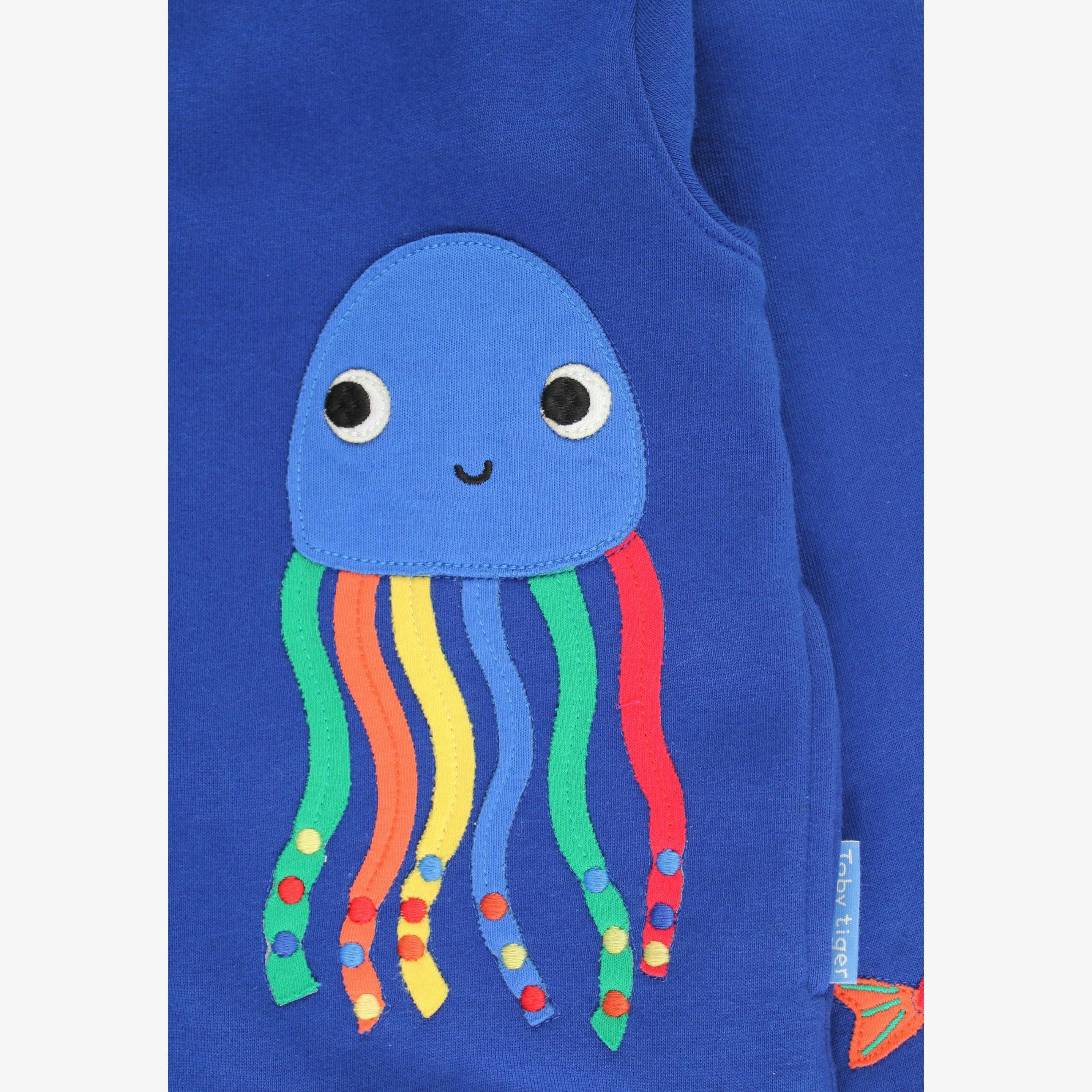Organic Sea Creature Applique Hoodie , view 2 of 3