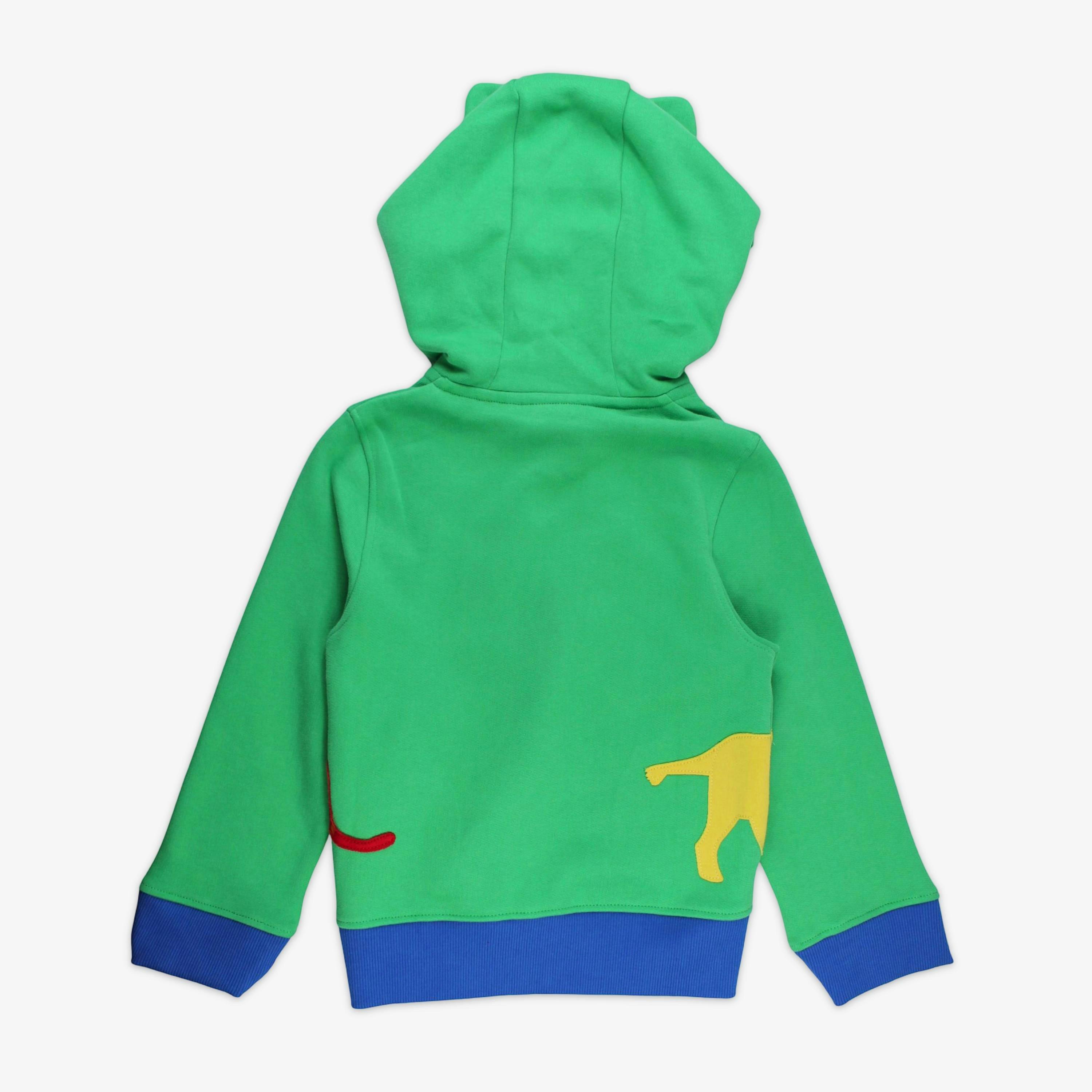 Organic Lion Tiger Applique Hoodie , view 3 of 3
