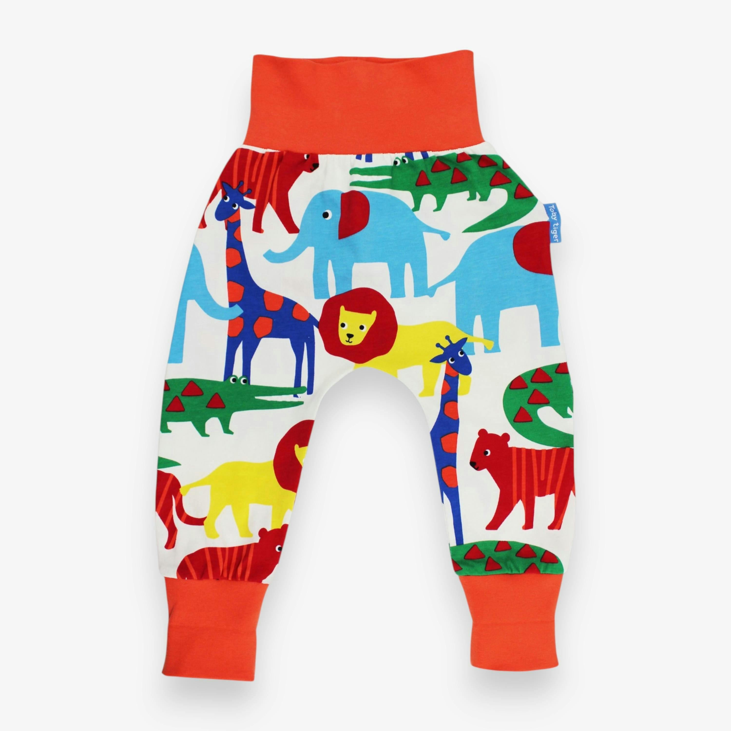 Organic Safari Print Yoga Pants , view 1 of 1