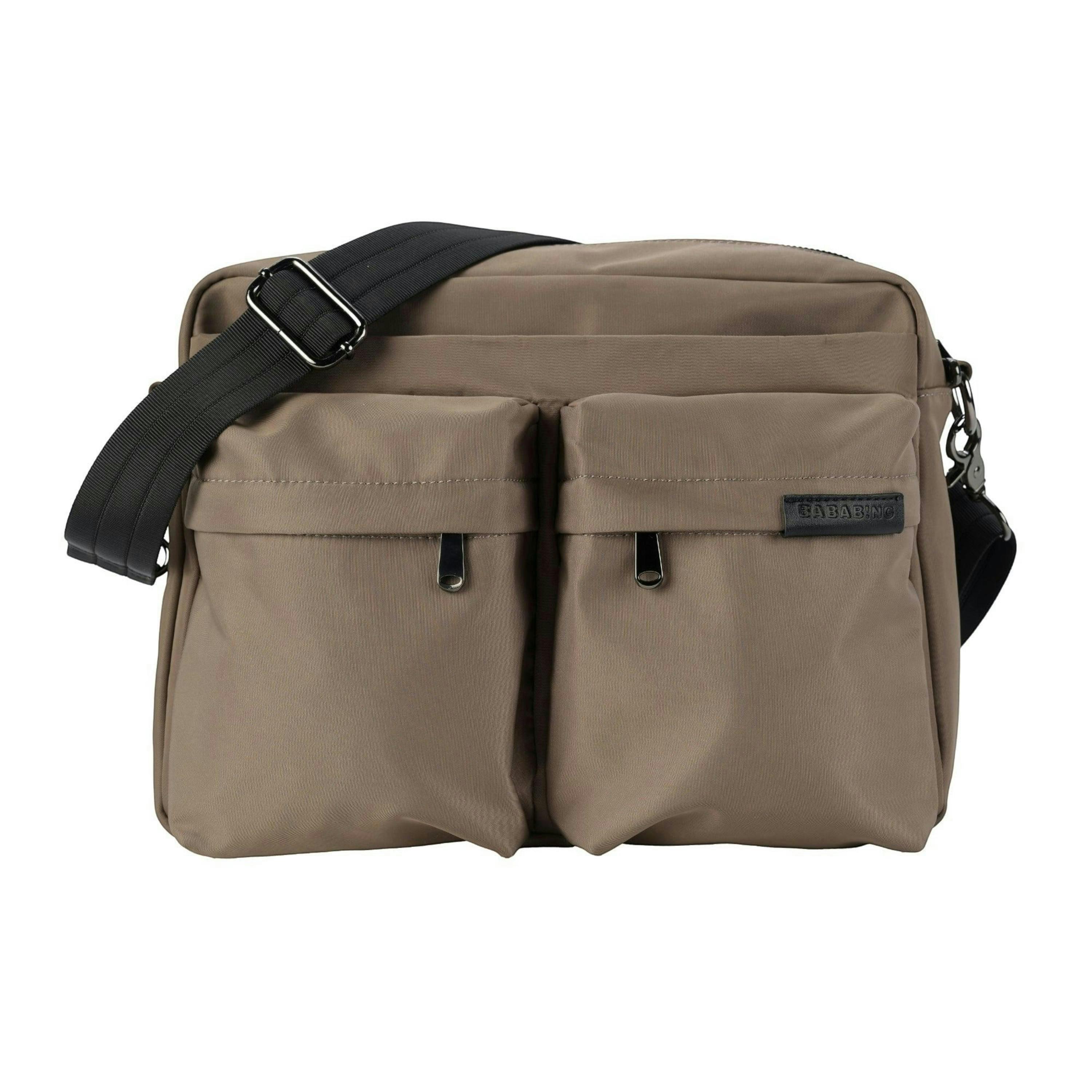 Bababing Aalia Cross Body Organiser | Waterproof Changing Bag | Taupe , view 1 of 5