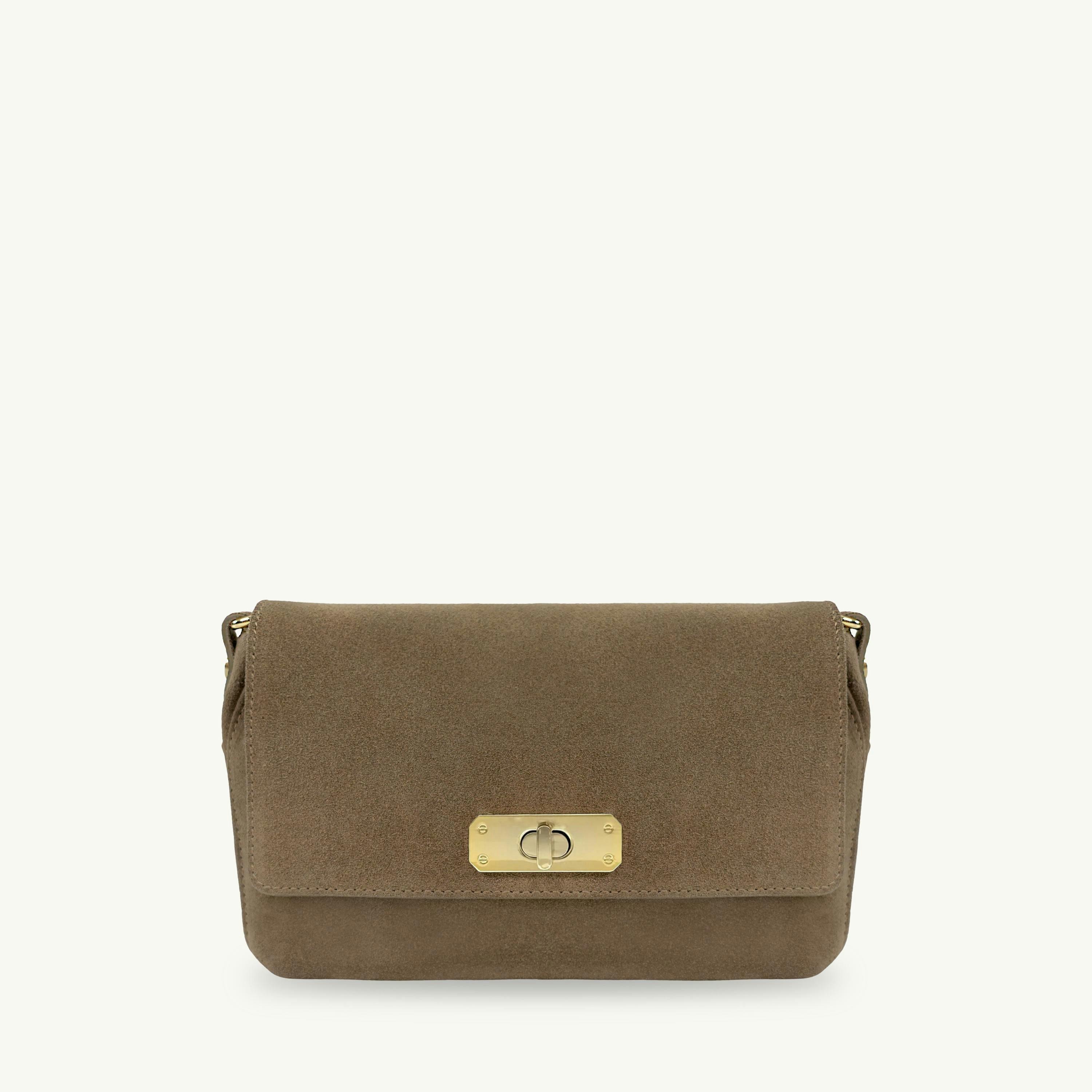 The Maisie Midi Suede Bag , view 3 of 6