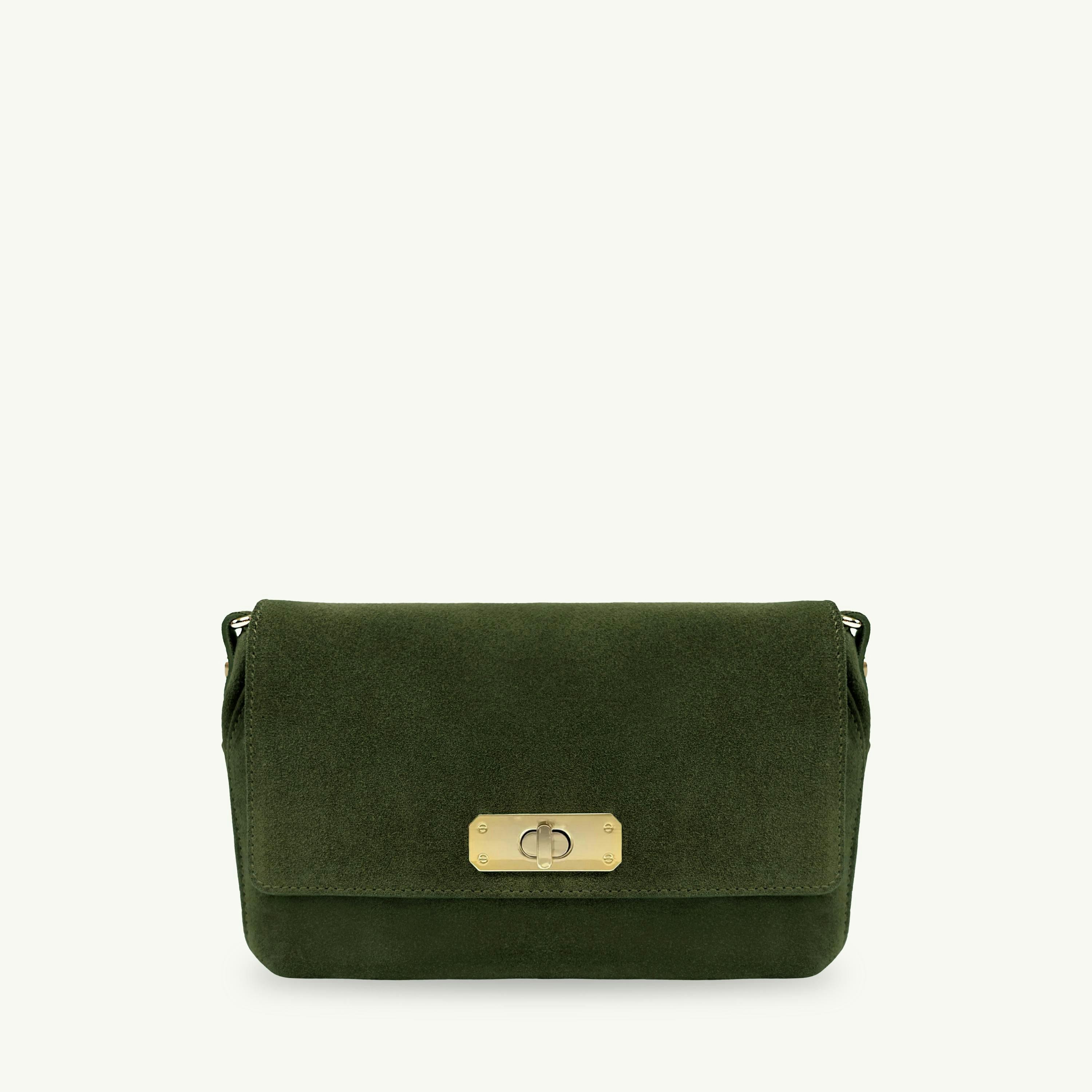 The Maisie Midi Suede Bag , view 3 of 6