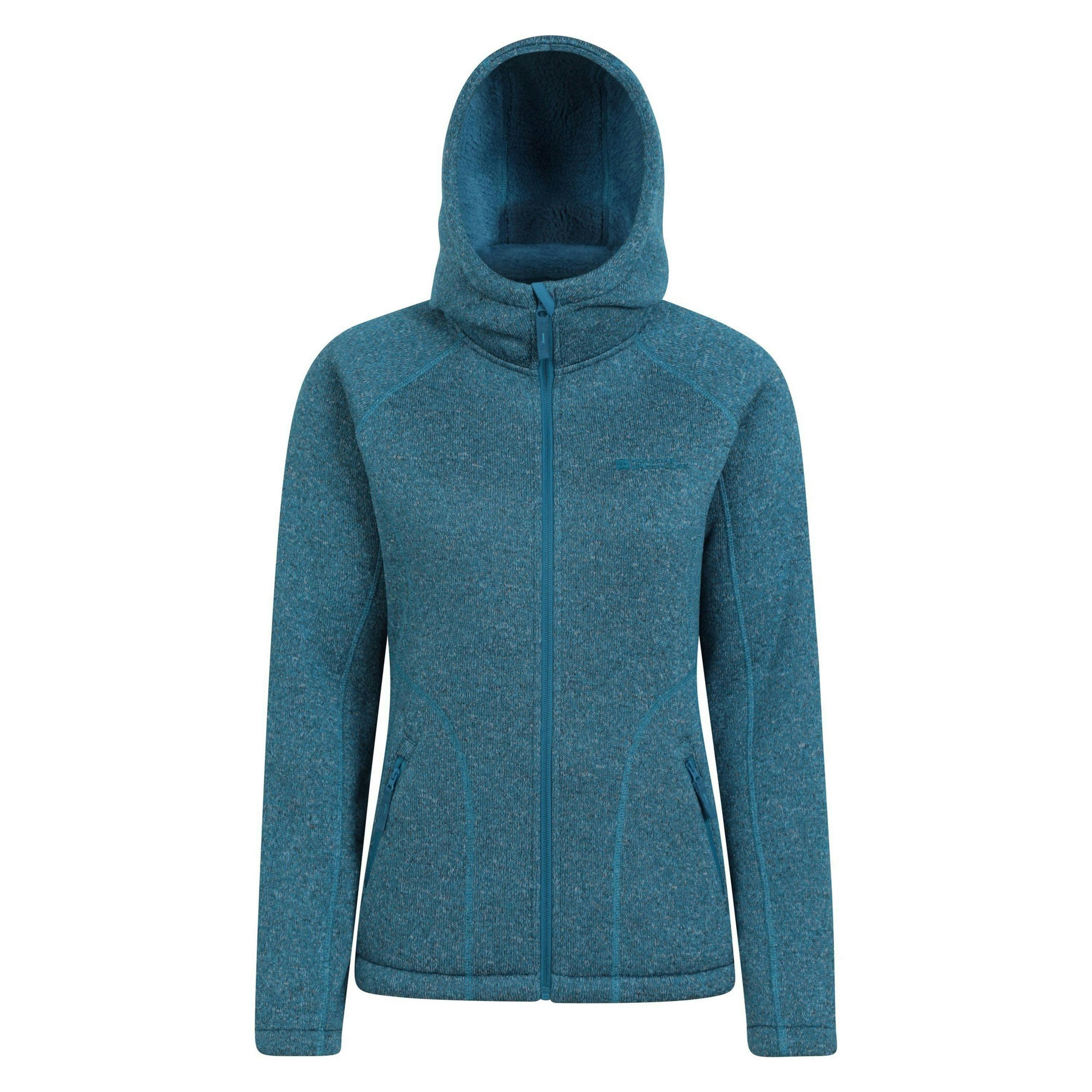 Mountain Warehouse Womens/Ladies Nevis Faux Fur Lined Full Zip Hoodie , view 1 of 4