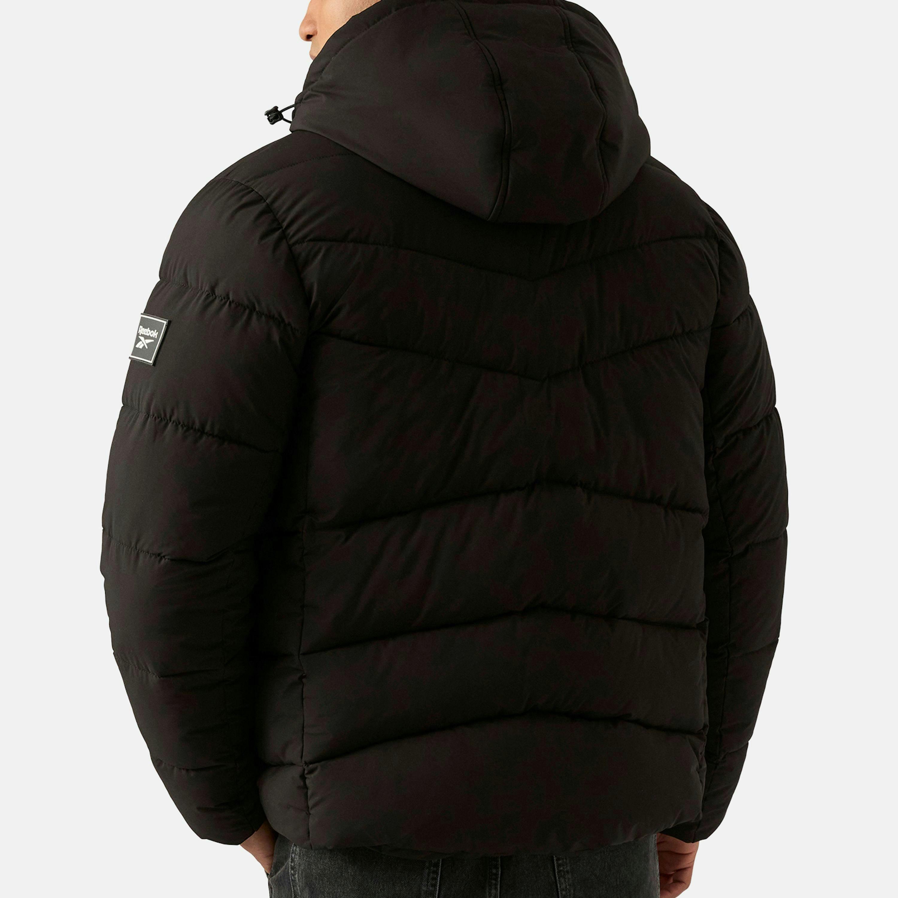 RB1567 Stretch Puffer Jacket - Black , view 2 of 4