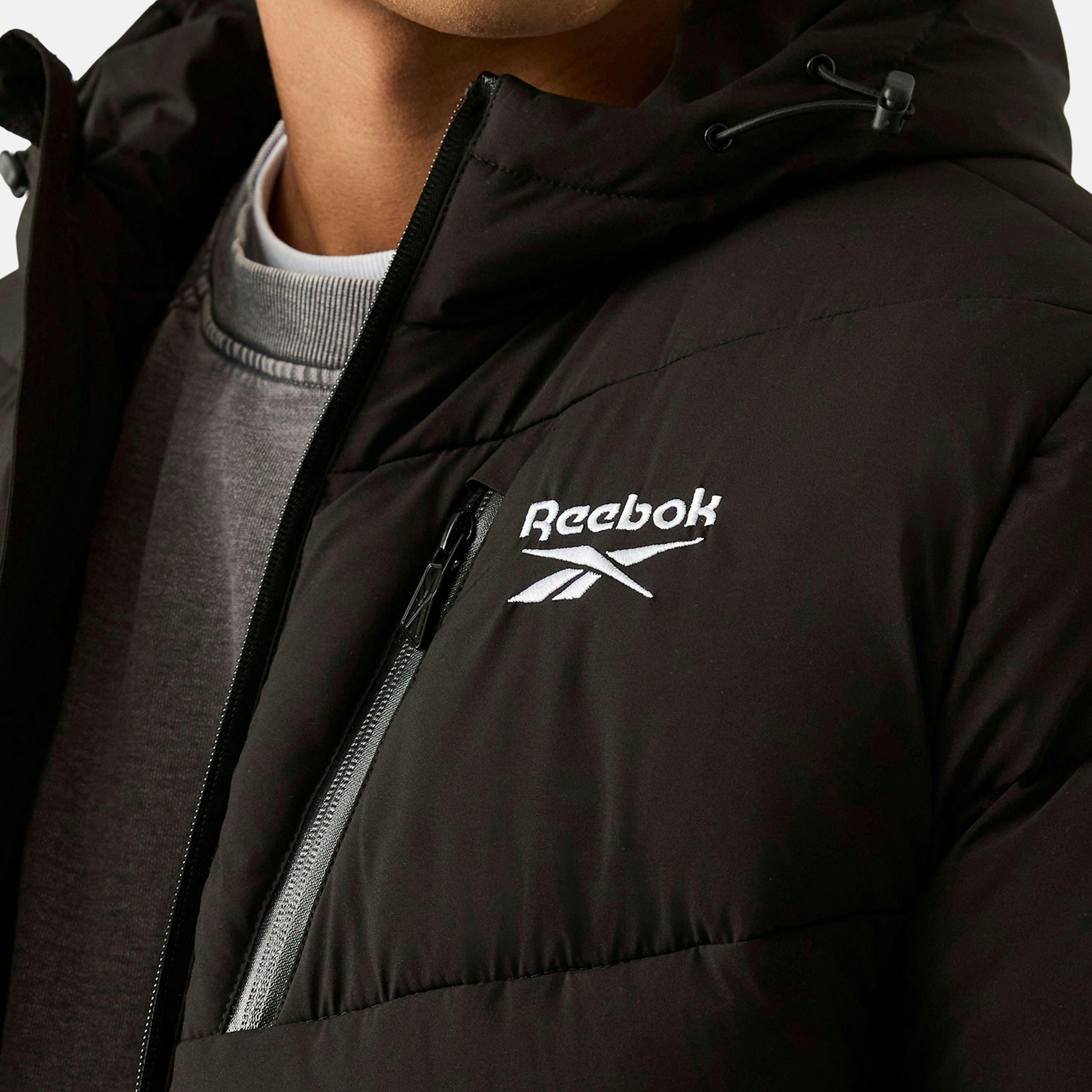 RB1567 Stretch Puffer Jacket - Black , view 3 of 4