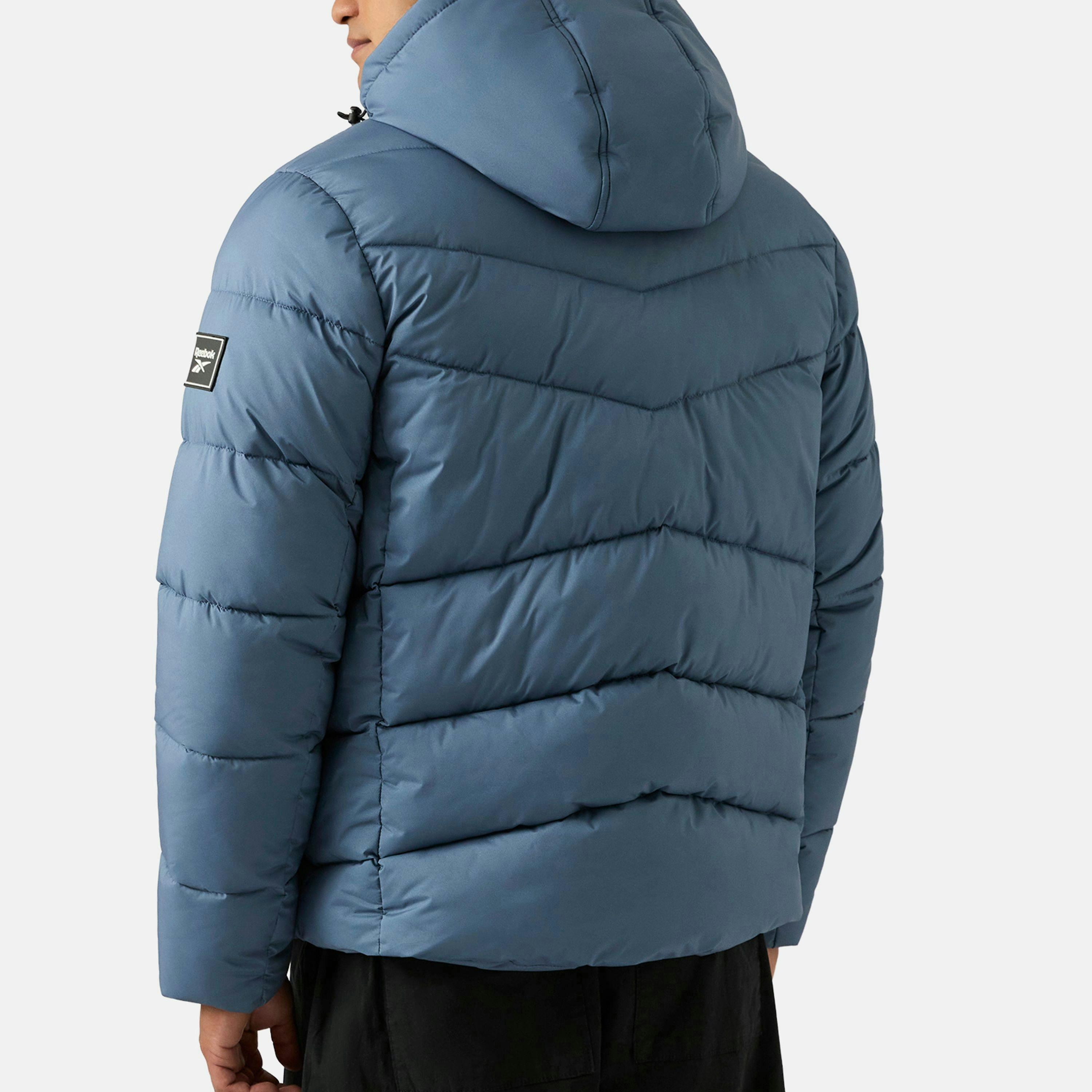 RB1567 Stretch Puffer Jacket - Mineral Blue , view 2 of 4