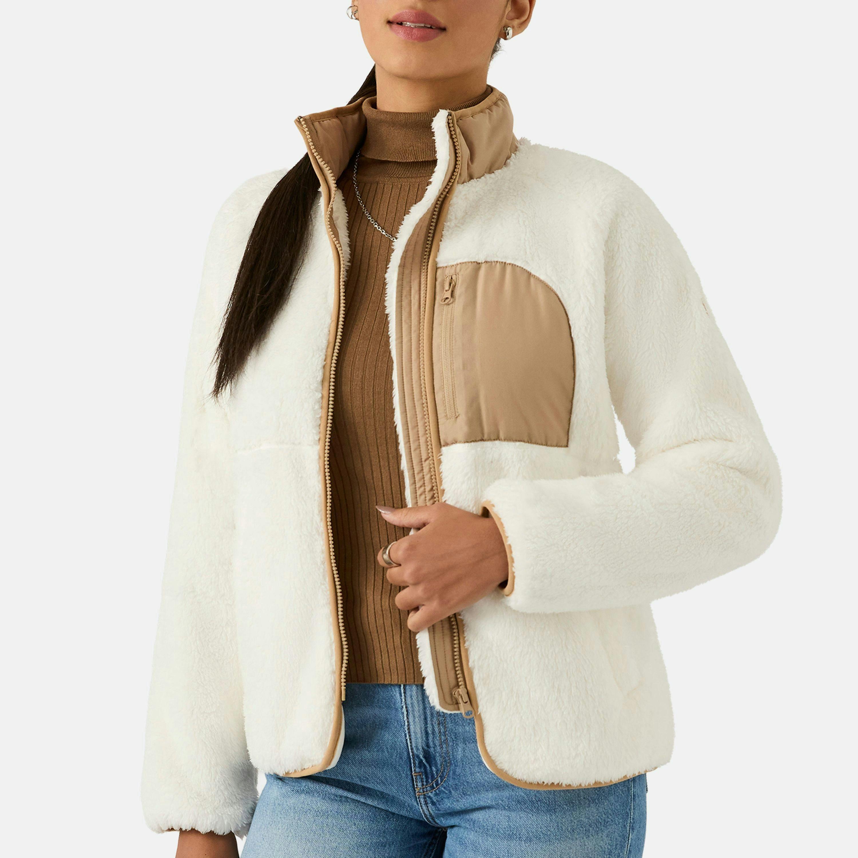 RB2146 Double Monkey Fleece - Cream , view 1 of 4