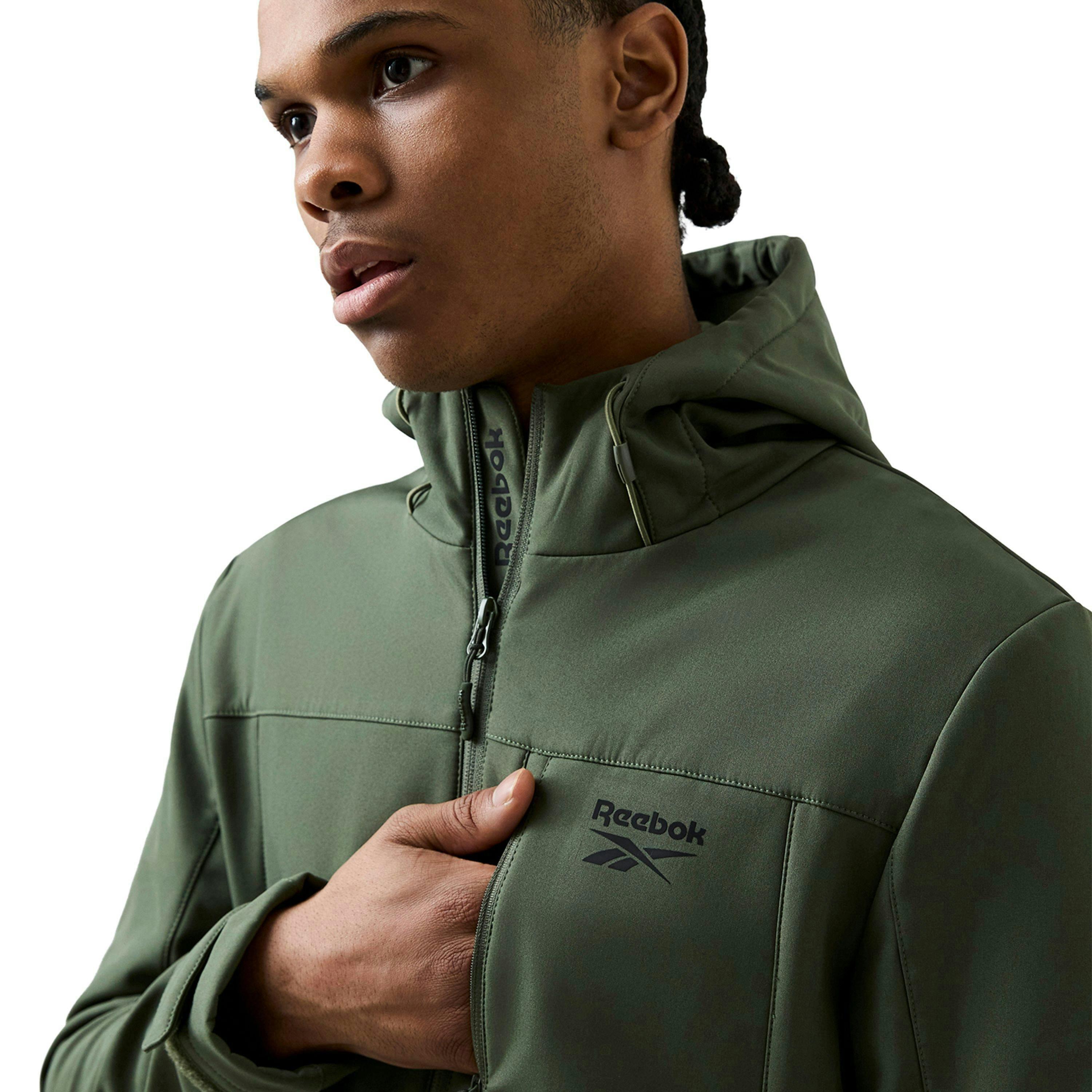 Compton Softshell - Hunter Green , view 3 of 3
