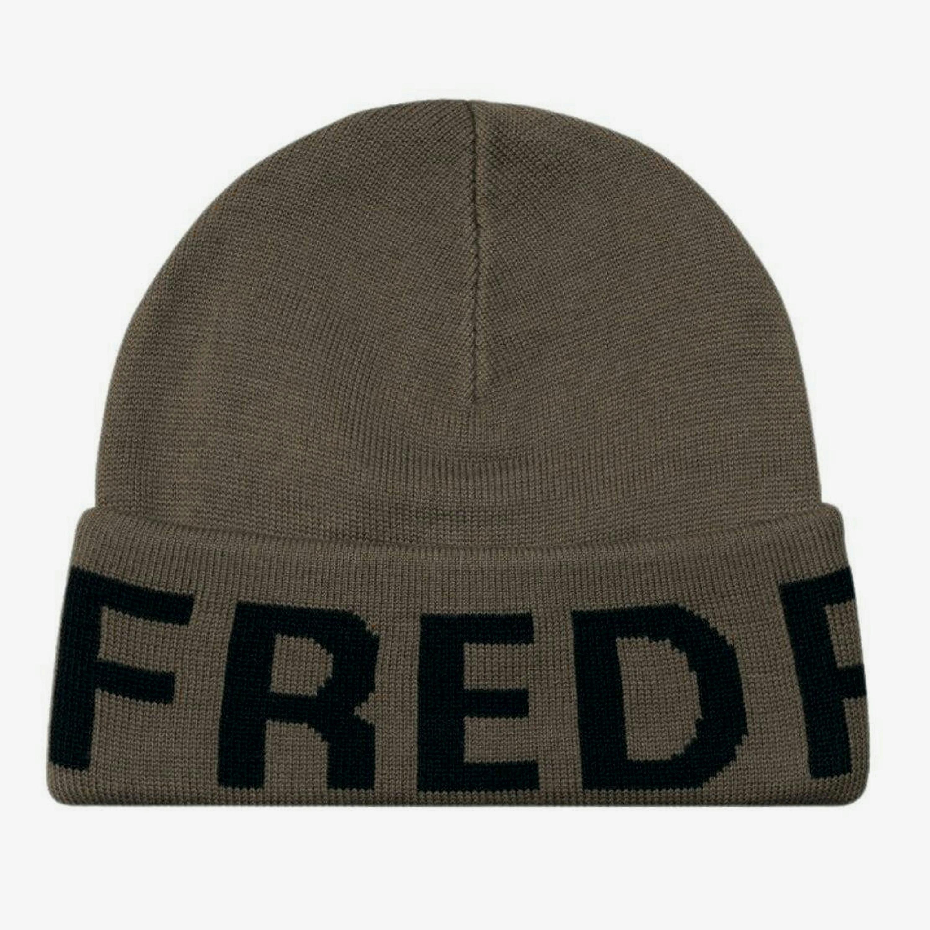 Fred Perry Oversized Logo Beanie , view 1 of 2