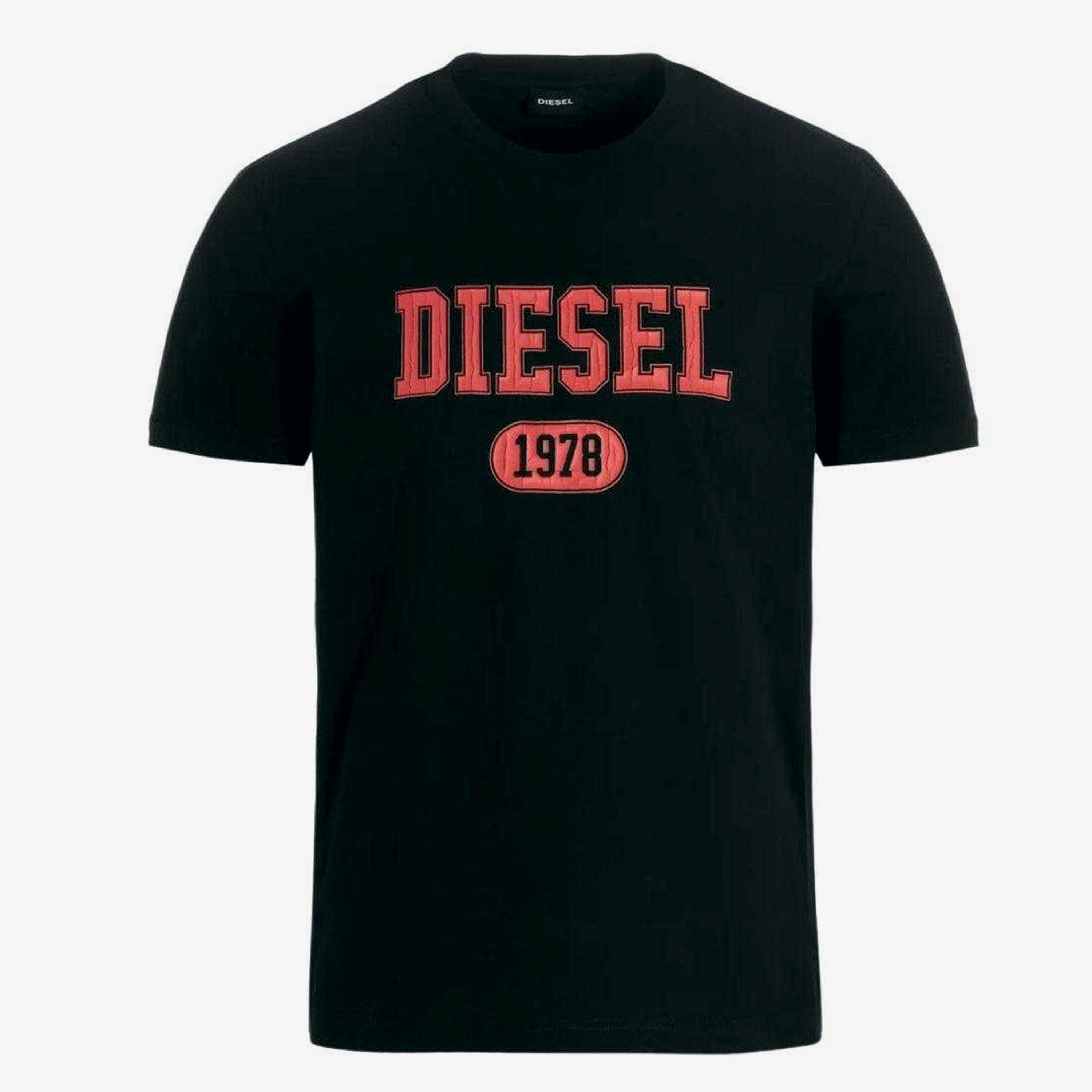Diesel Unisex Adult 1976 Varsity Logo T-Shirt , view 1 of 3