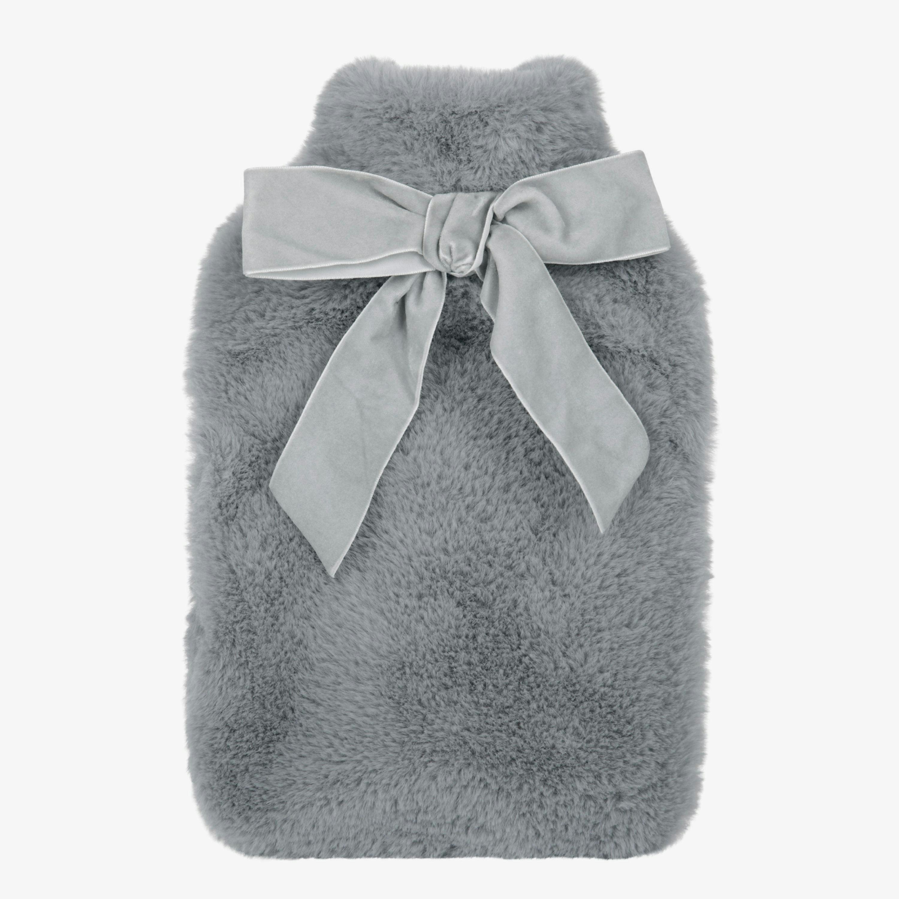 Mountain Warehouse 1.5L Faux Fur Hot Water Bottle , view 1 of 2