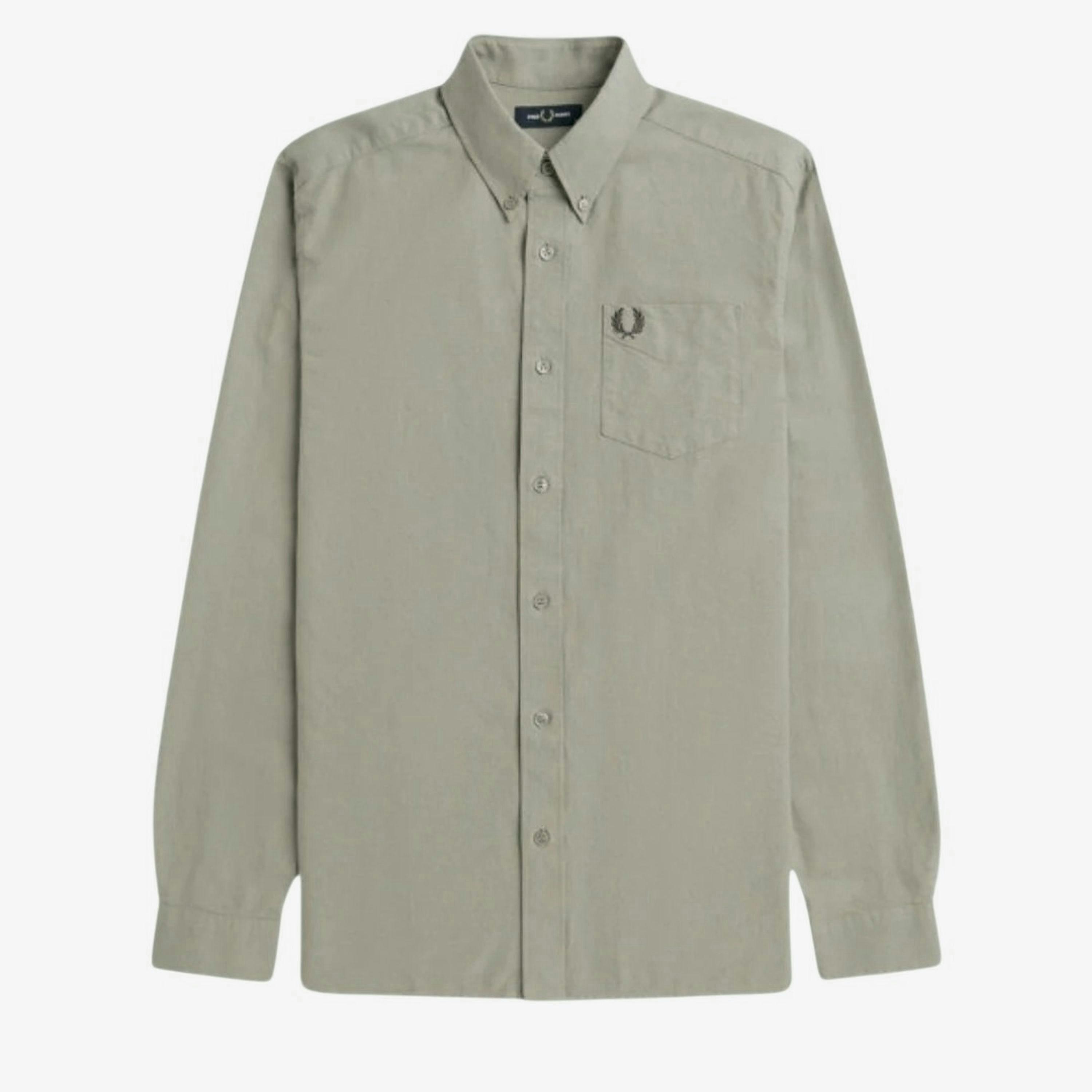 Fred Perry Mens Oxford Long-Sleeved Shirt , view 1 of 4