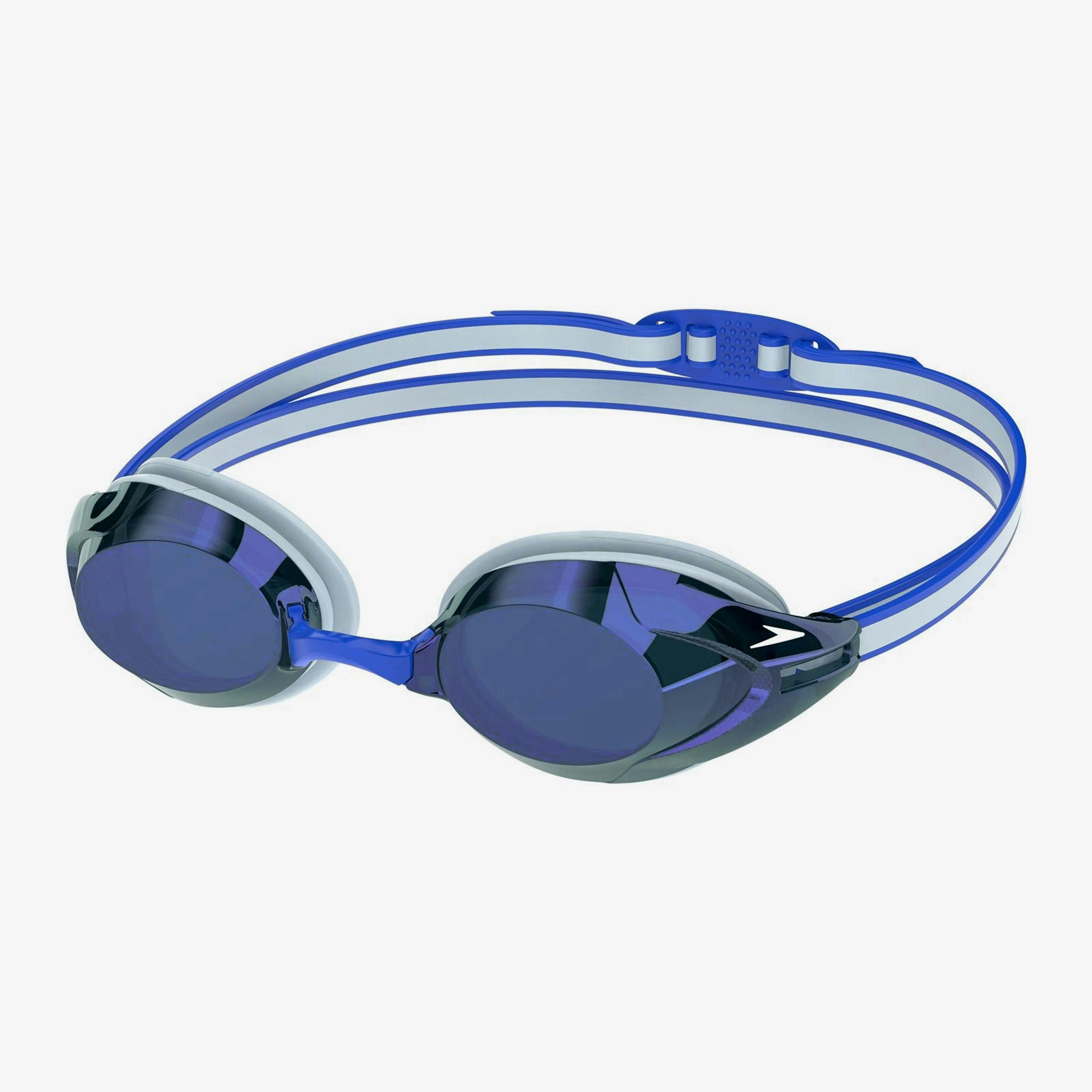 Speedo Unisex Adult Vanquisher 3.0 Mirrored Swimming Goggles , view 1 of 3