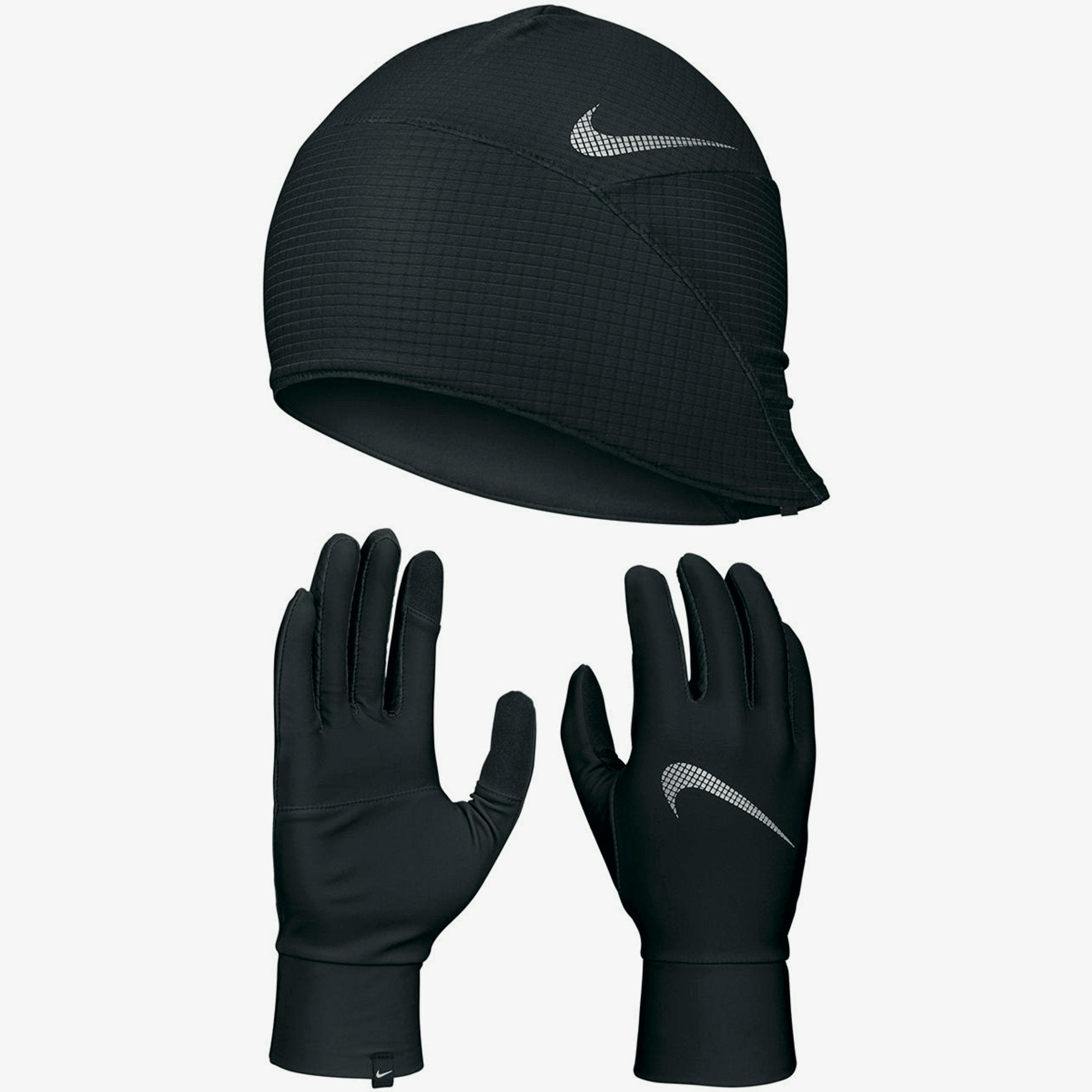 Nike Mens Essential Running Hat And Gloves Set , view 1 of 3
